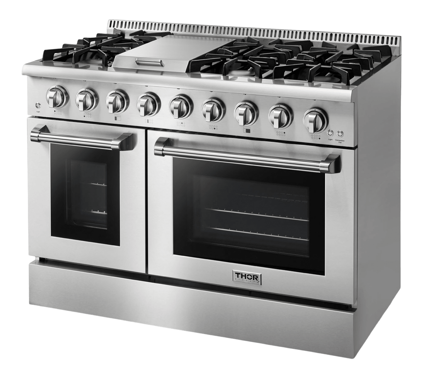 THOR KITCHEN HRG4808ULP Thor Kitchen 48 Inch 6 Burner Professional Gas Range - Liquid Propane