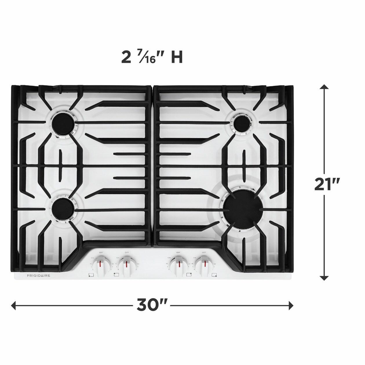 FRIGIDAIRE FCCG3027AW Frigidaire 30"" Gas Cooktop