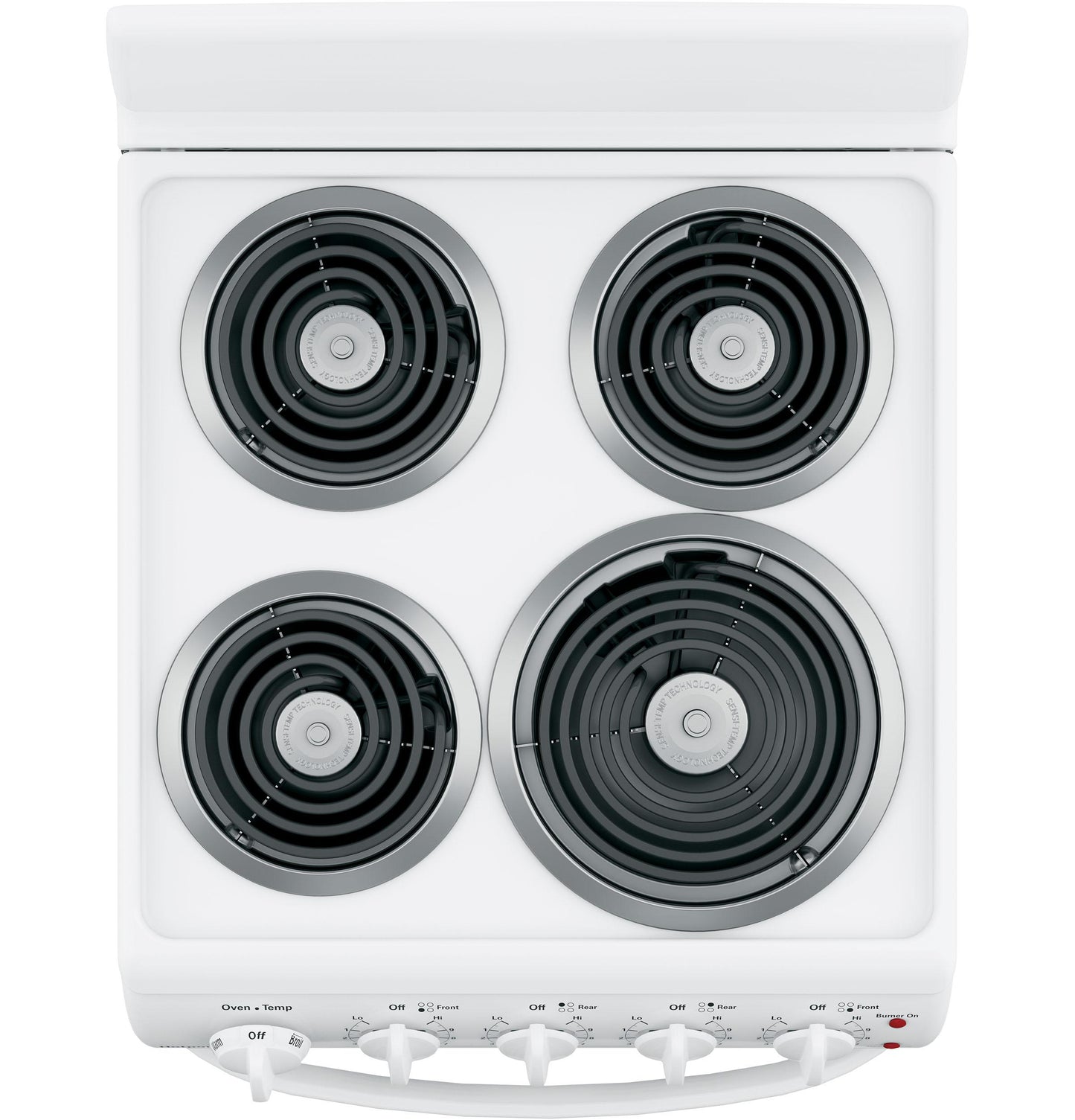 HOTPOINT RAS200DMWW Hotpoint 20"" Electric Free-standing Front-control Electric Range