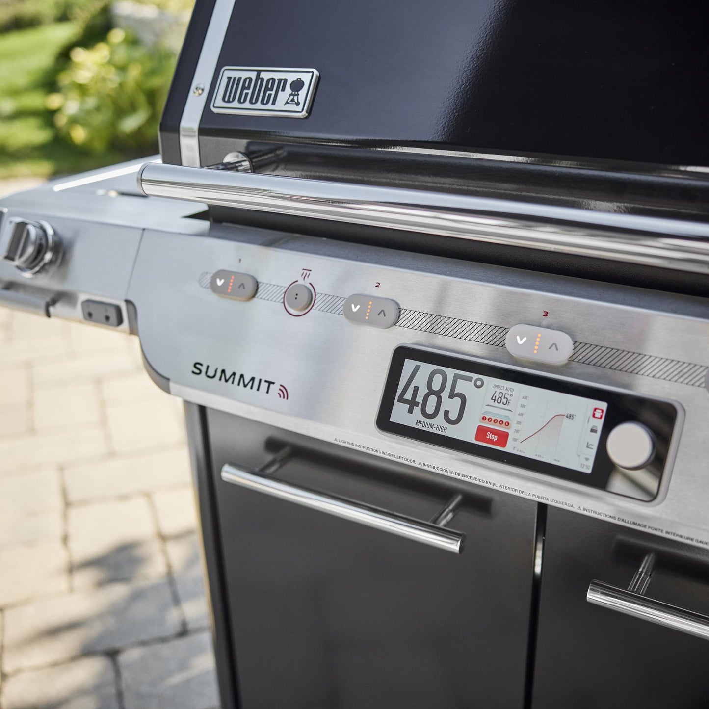 WEBER 1500050 Weber Summit Smart Fs38x E Gas Grill (natural Gas) - Black