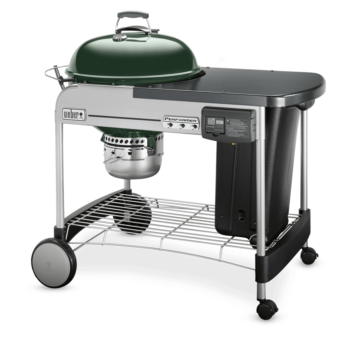 WEBER 15507001 Weber Performer Deluxe Charcoal Grill - 22 Inch Green