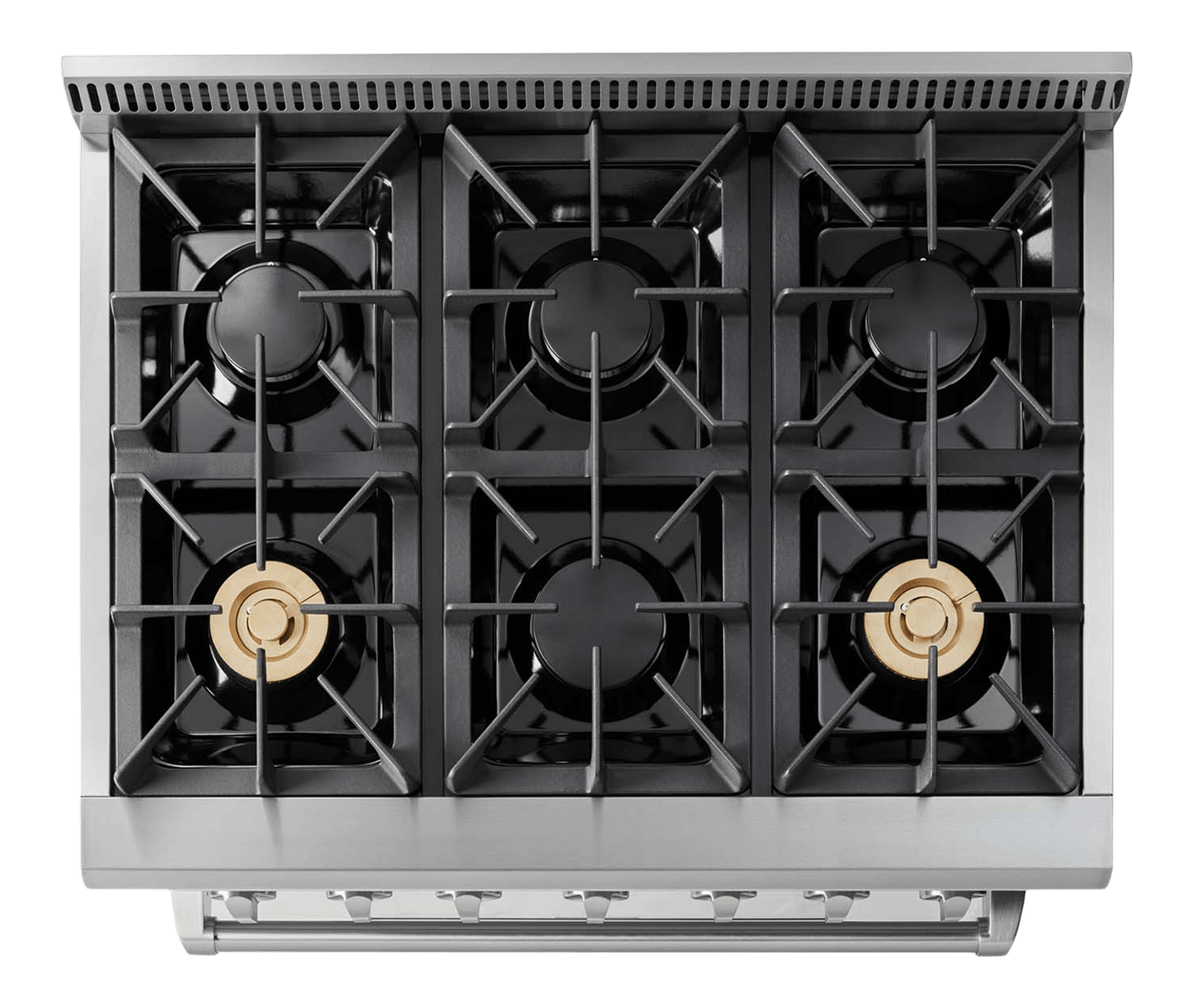 THOR KITCHEN HRG3618ULP 36 Inch Professional Gas Range In Stainless Steel - Liquid Propane