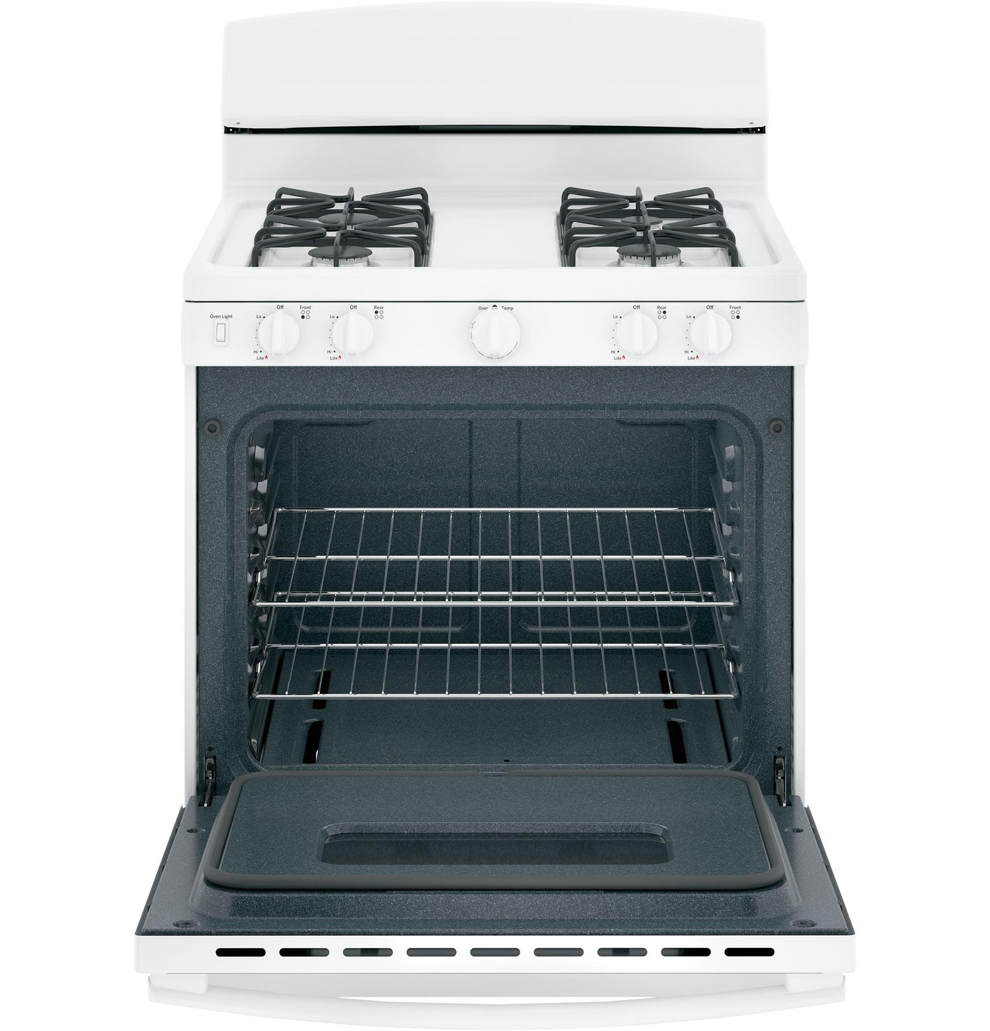 GE APPLIANCES JGBS10DEMWW Ge 30"" Free-standing Front Control Gas Range