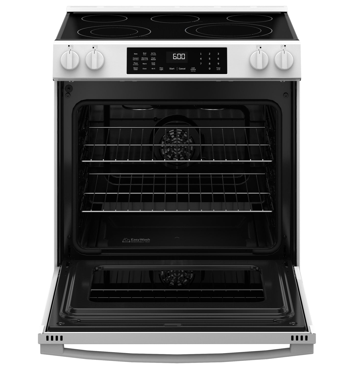 GE APPLIANCES GRS600AVWW Ge 30"" Slide-in Electric Convection Range With No Preheat Air FR...