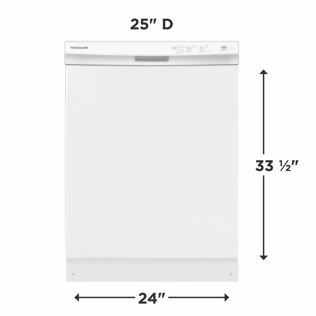 FRIGIDAIRE FDPC4314AW Frigidaire 24"" Built-in Dishwasher