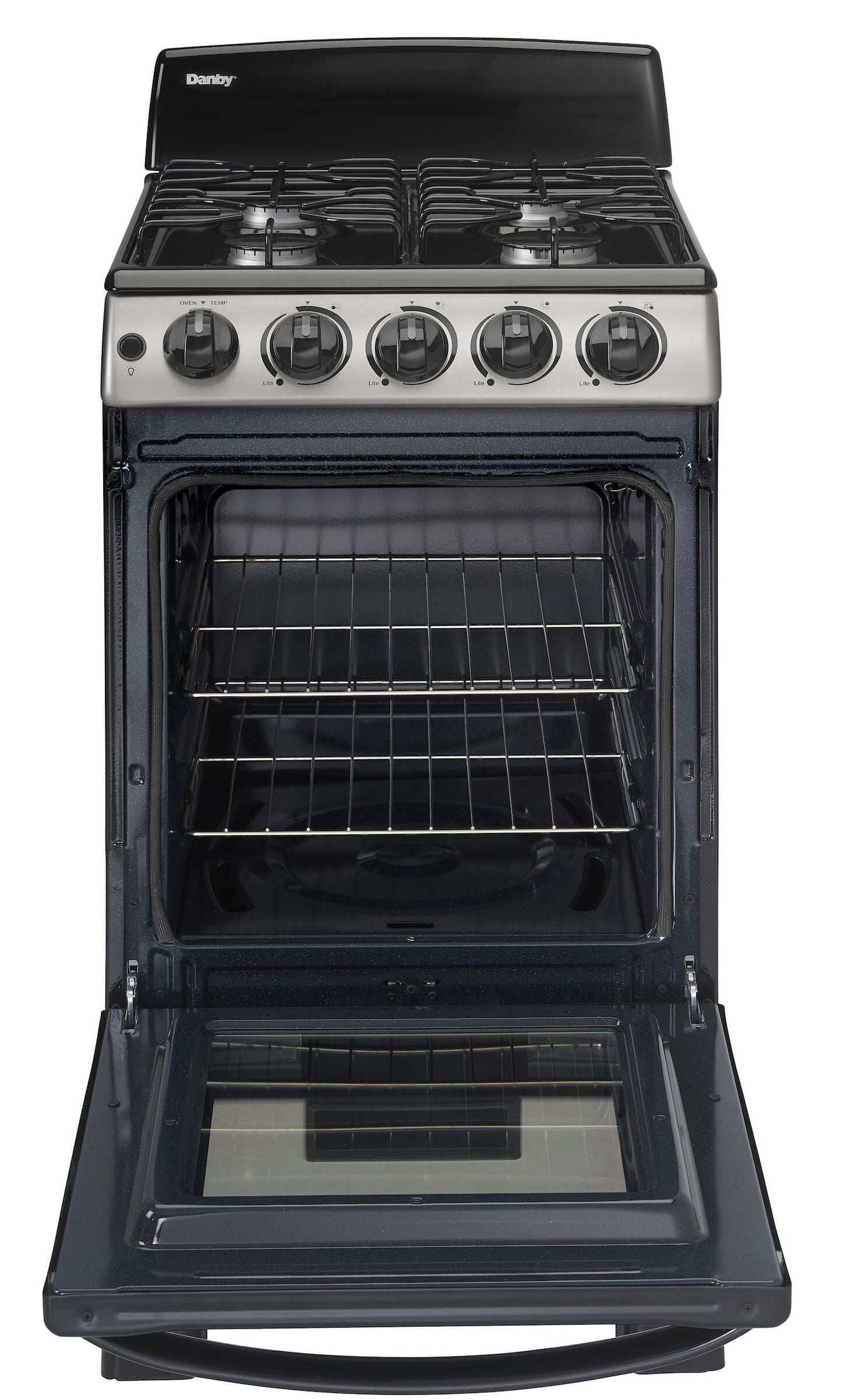 DANBY DR203BSSGLP Danby 20"" Wide Gas Range In Stainless Steel