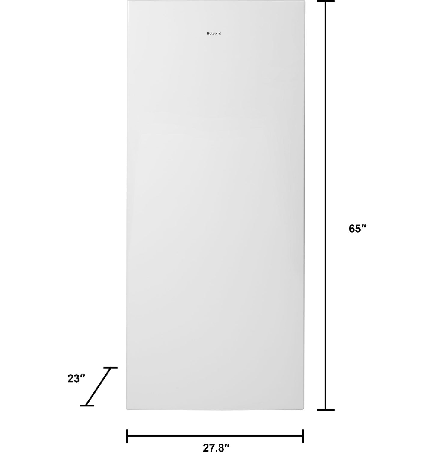 HOTPOINT HUF13STRWW Hotpoint 13 Cu. Ft. Frost-free Upright Freezer