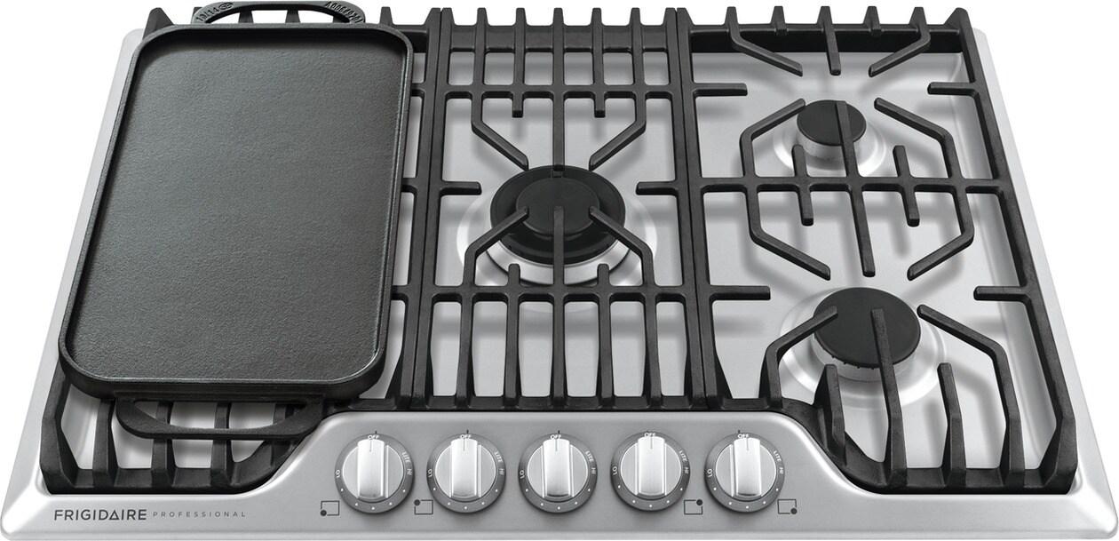 FRIGIDAIRE FPGC3077RS Frigidaire Professional 30'' Gas Cooktop With Griddle
