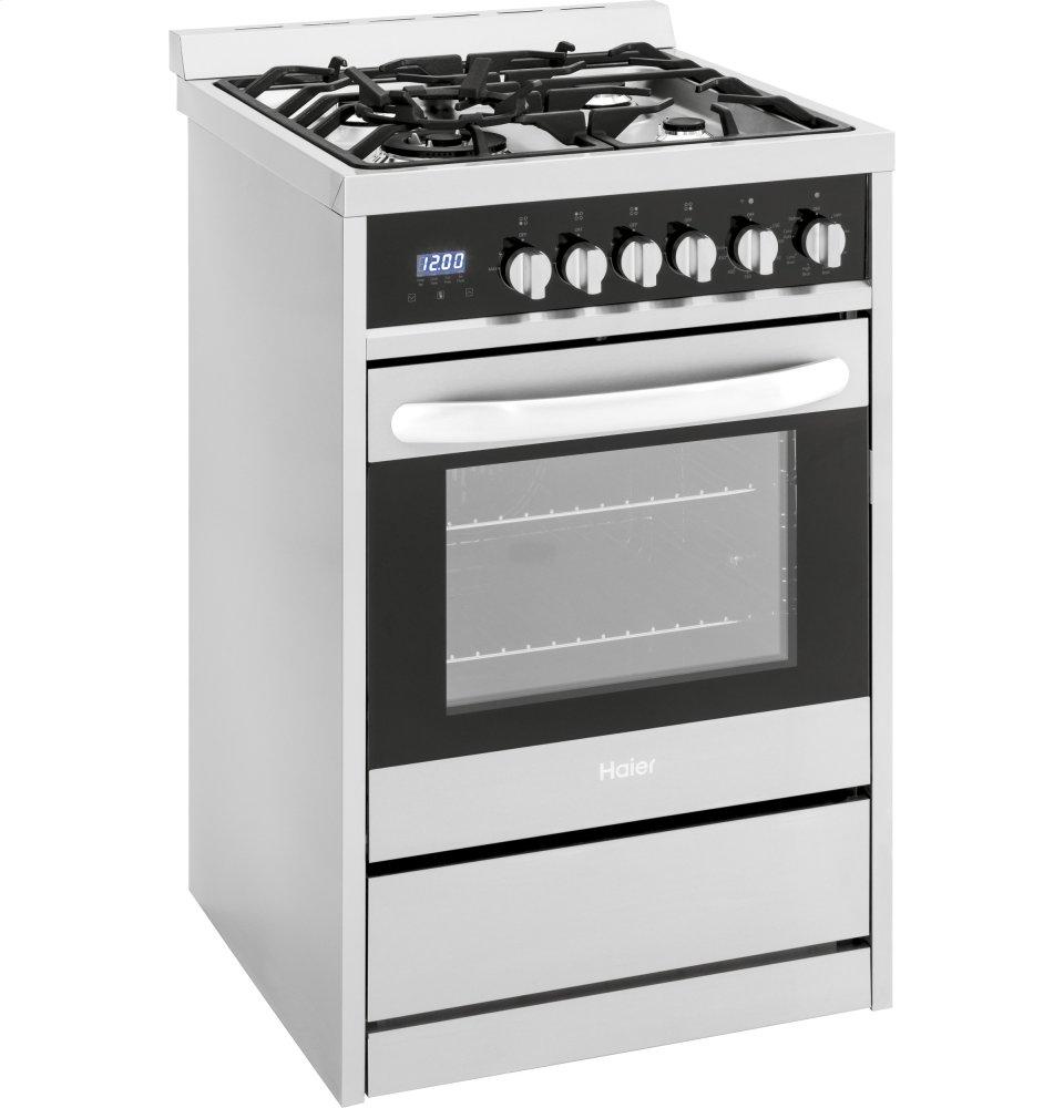 HAIER HCR2250ADS Haier 2.0 Cu. Ft Dual Fuel Freestanding Range