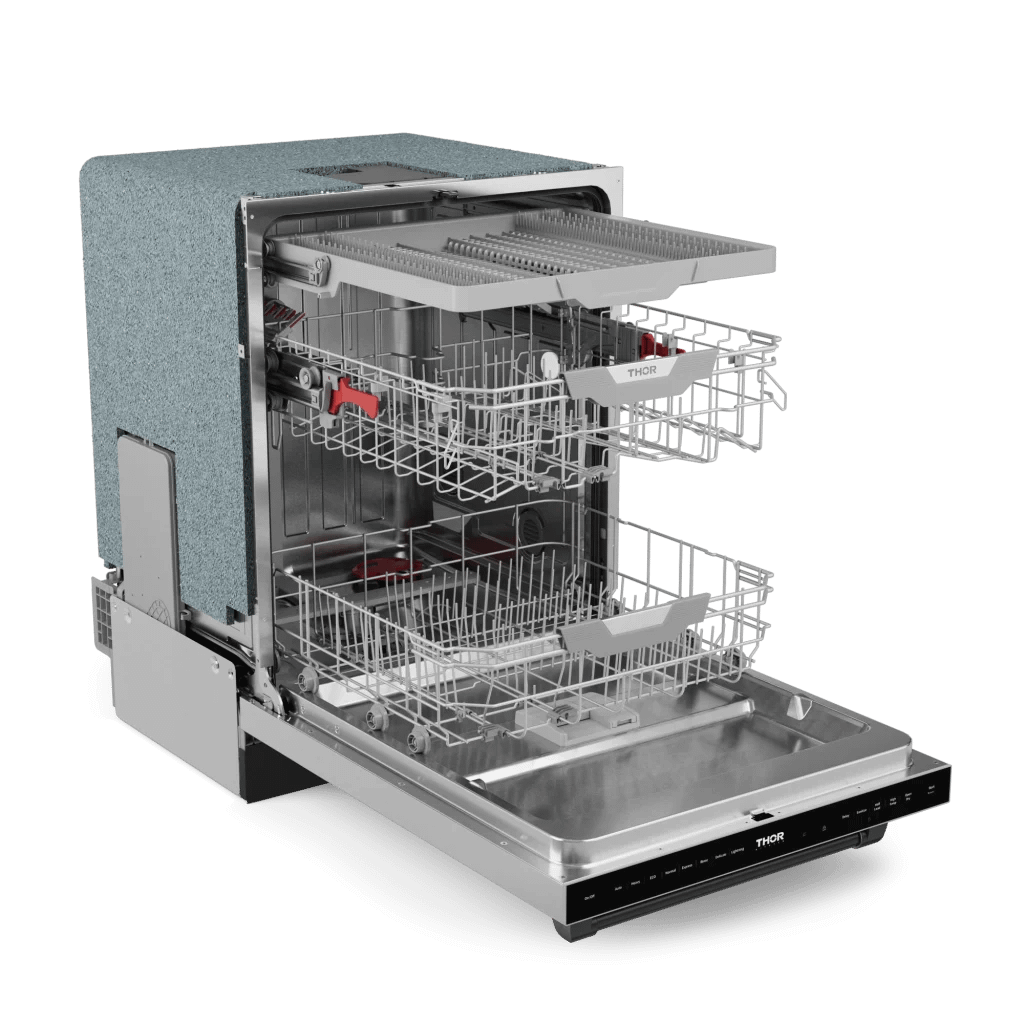 THOR KITCHEN DW24X8BA99BLK 24 Inch Dishwasher Stainless Steel/black | Gordon Ramsay Series - D...