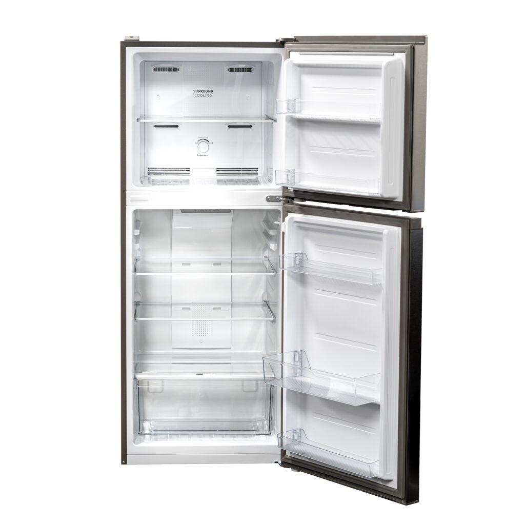 DANBY WFF100SL Woods Wff176sl 18.0 Cu. Ft. Top Mount Frost-free Fridge In STAINLES...