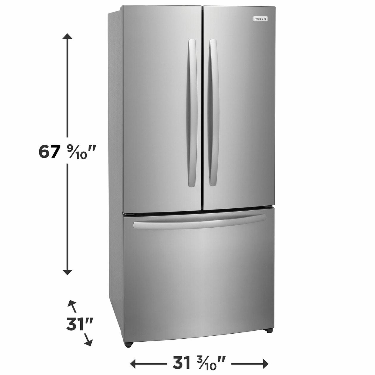 FRIGIDAIRE FRFG1723AV Frigidaire 17.6 Cu. Ft. Counter-depth French Door Refrigerator