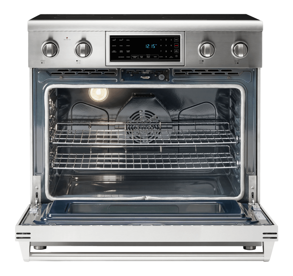 THOR KITCHEN TRE3601 Thor Kitchen 36 Inch Tilt Panel Professional Electric Range
