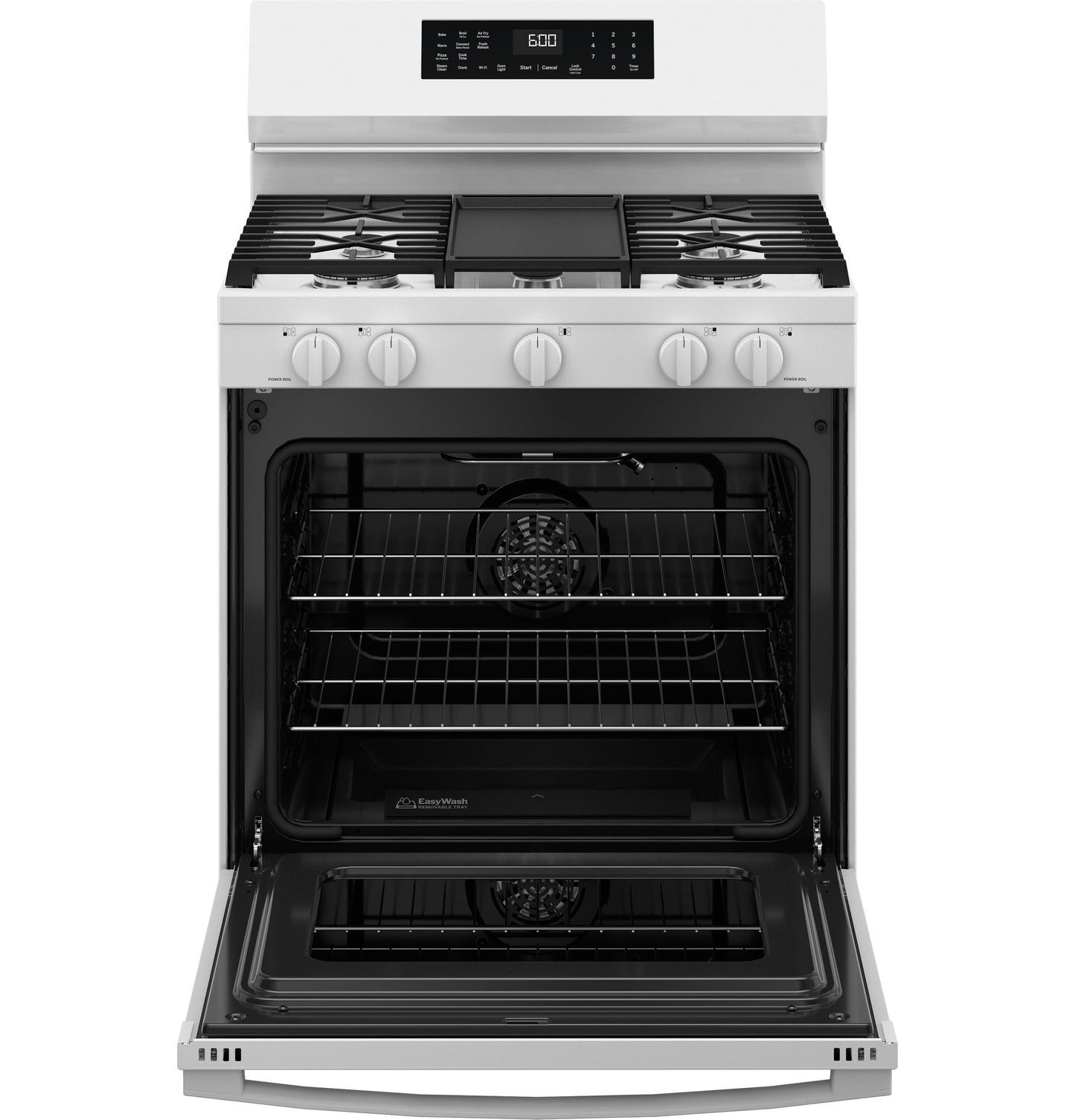 GE APPLIANCES GGF600AVWW Ge 30"" Free-standing Gas Convection Range With No Preheat Air FR...