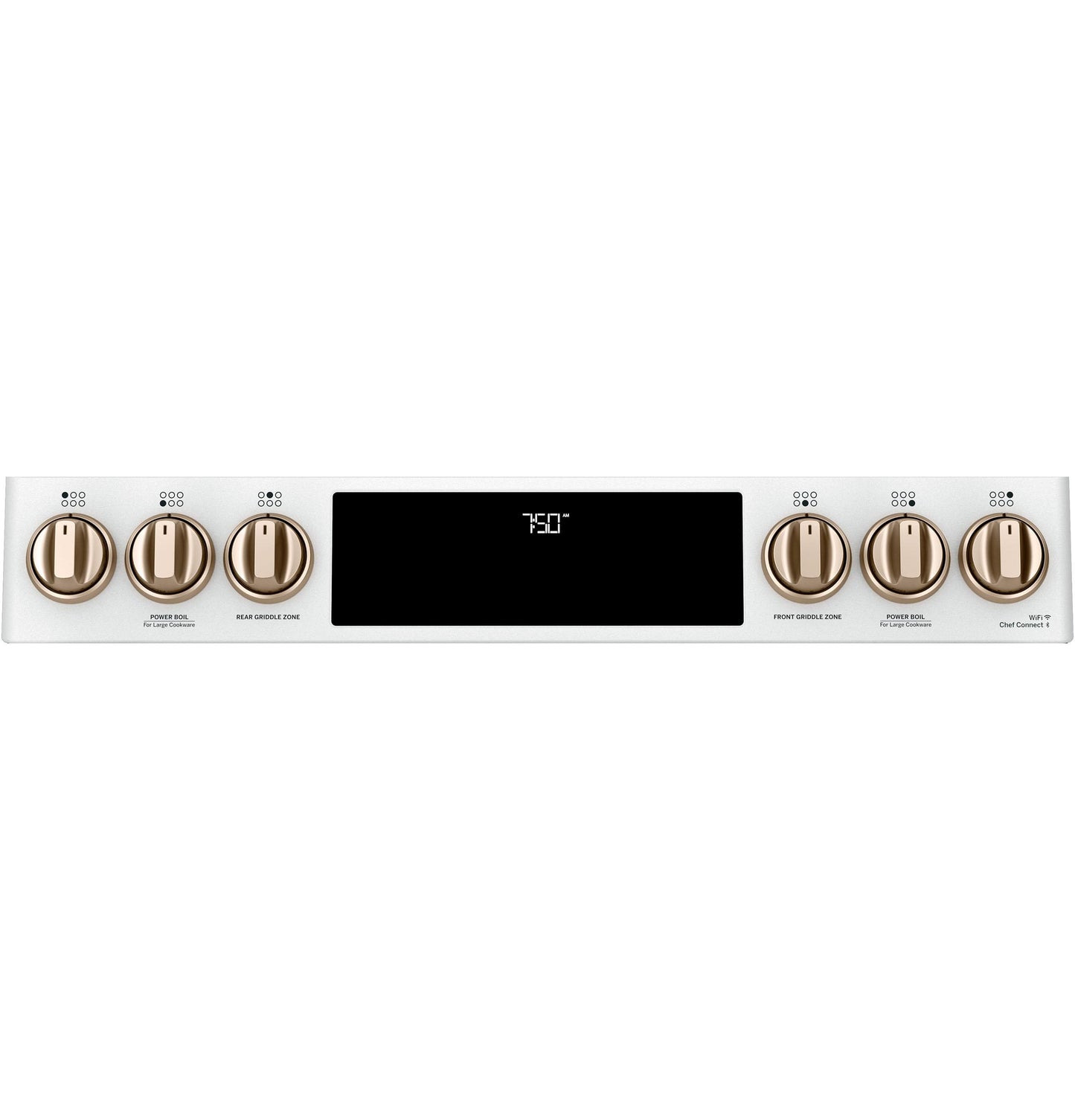 CAFE CGS750P4MW2 Cafe 30"" Slide-in Front Control Gas Double Oven With CONVECTI...
