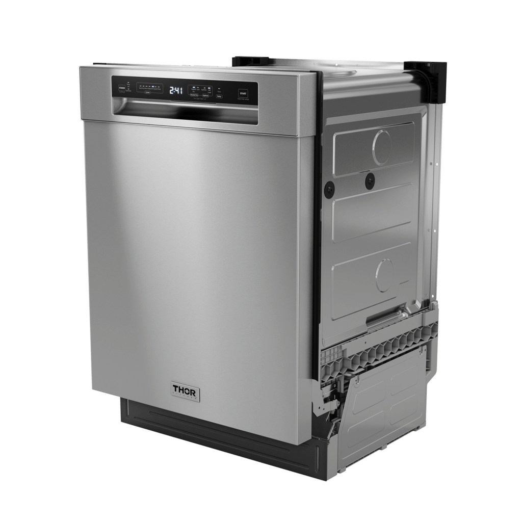 THOR KITCHEN ADW24PF 24 Inch Built-in Front Control Dishwasher With the Pocket Handle: A...