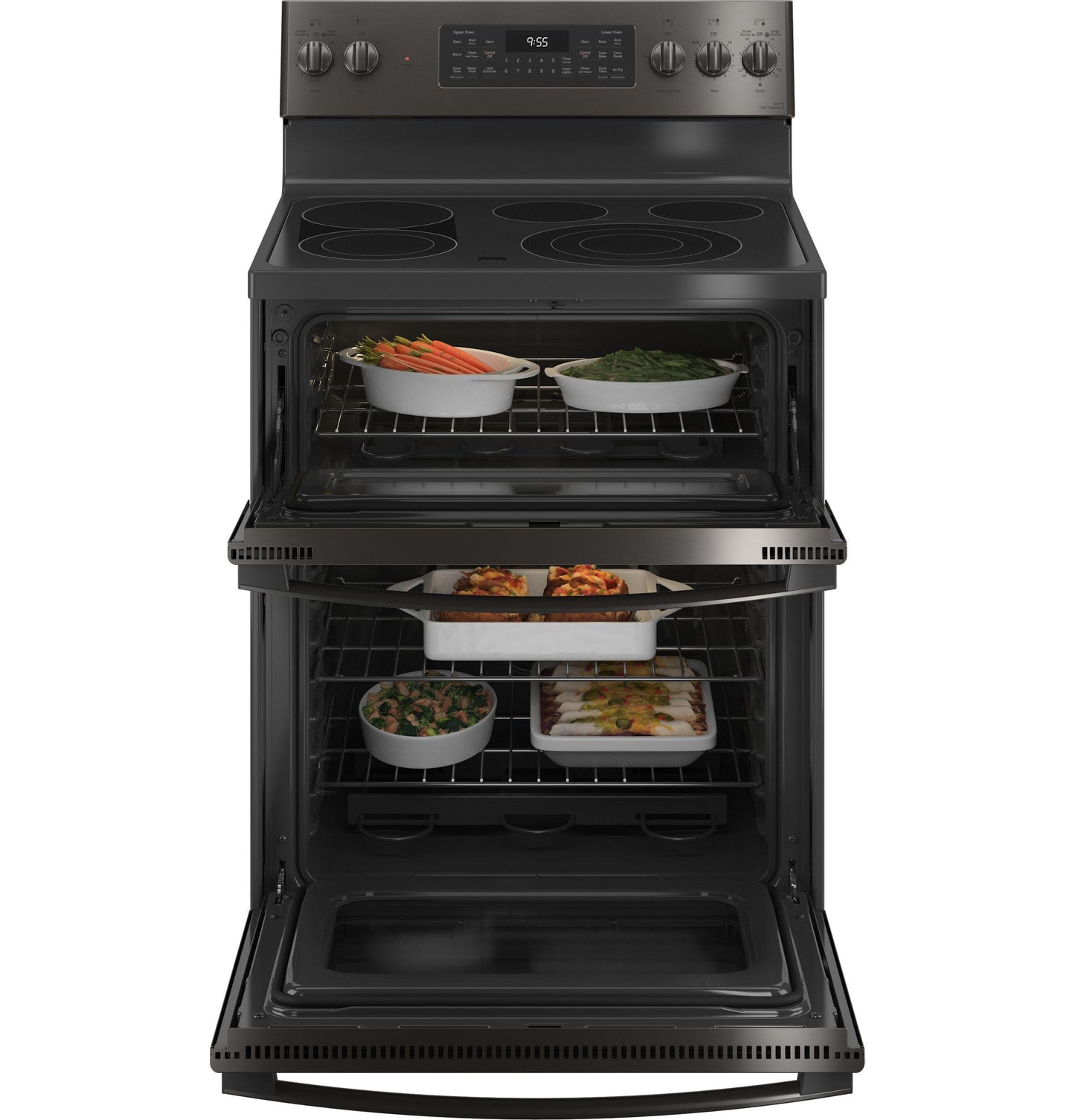 GE APPLIANCES PB965BPTS GE Profile 30"" Smart Free-standing Electric Double Oven CONVECT...