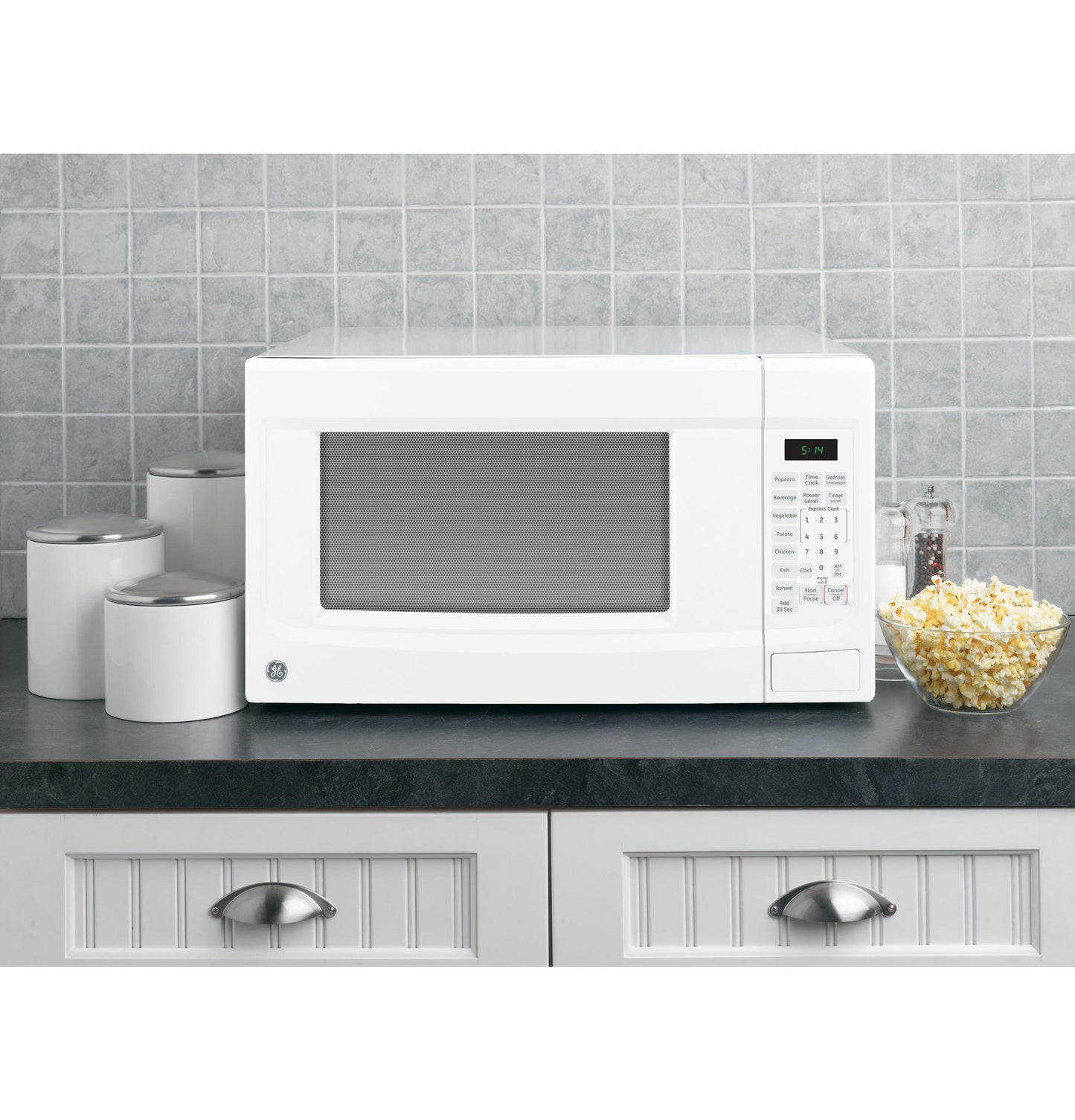 GE APPLIANCES GCST14S1WWW Ge 1.4 Cu. Ft. Countertop Microwave Oven