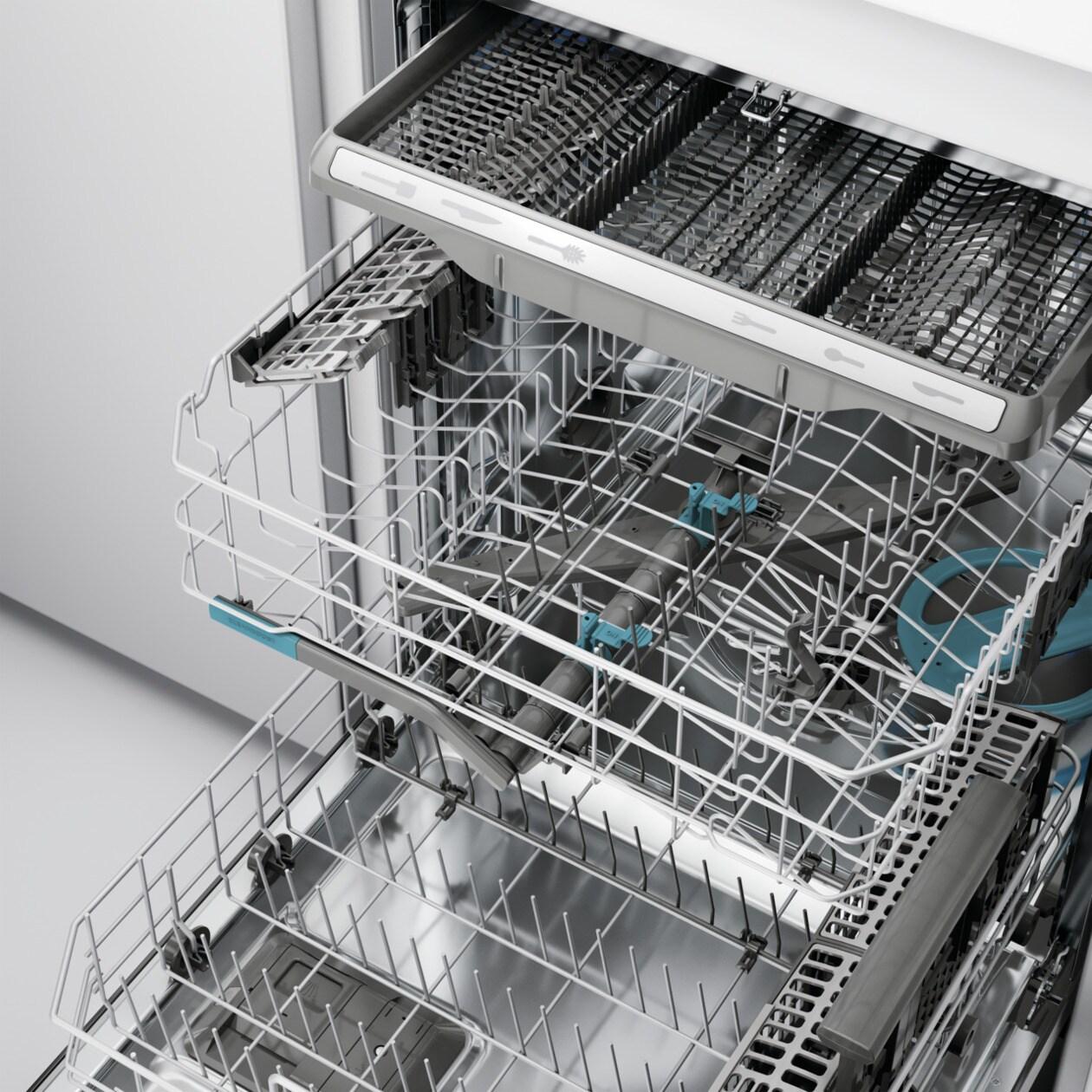 FRIGIDAIRE GDSH4715AD Frigidaire Gallery 24"" Stainless Steel Tub Built-in Dishwasher WITH...
