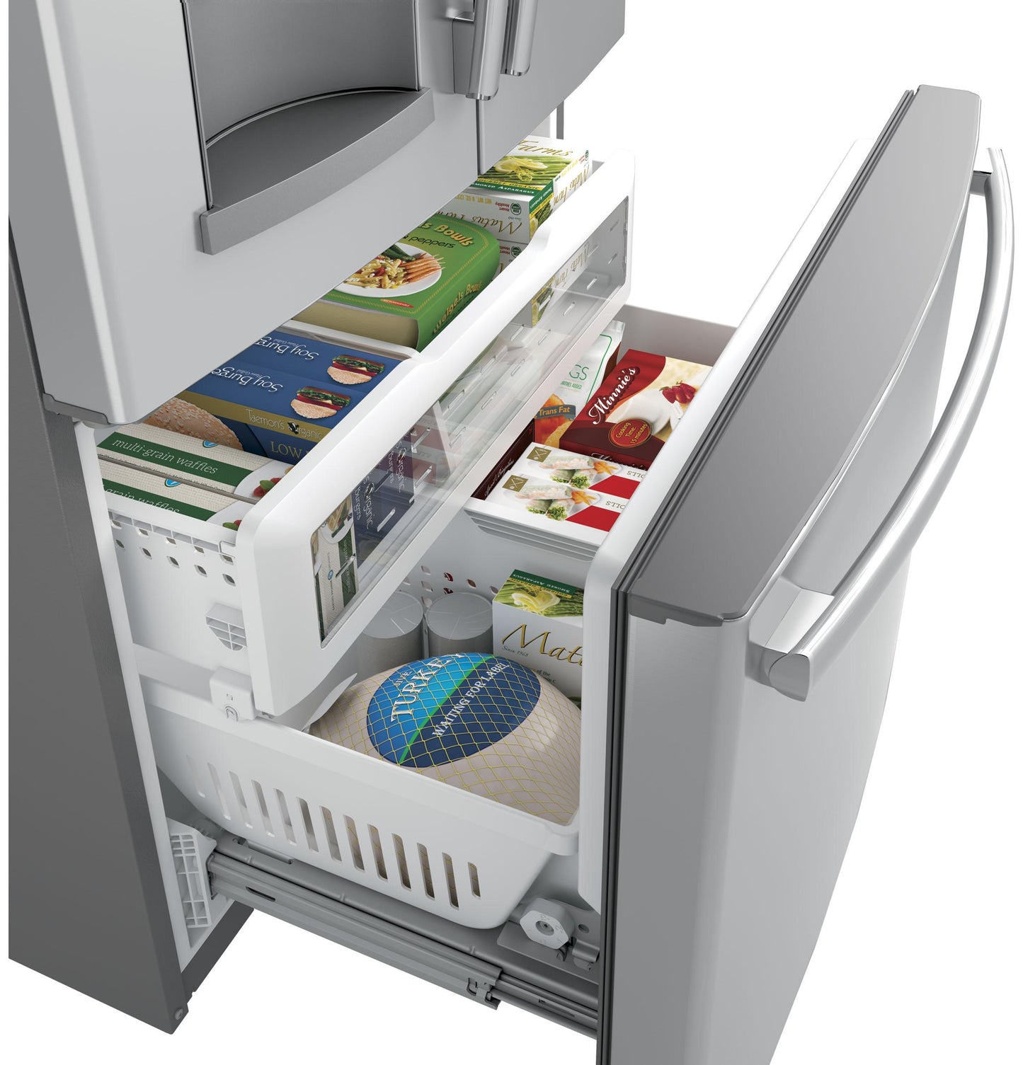 GE APPLIANCES GFE28GYNFS Ge Energy Star 27.7 Cu. Ft. French-door Refrigerator