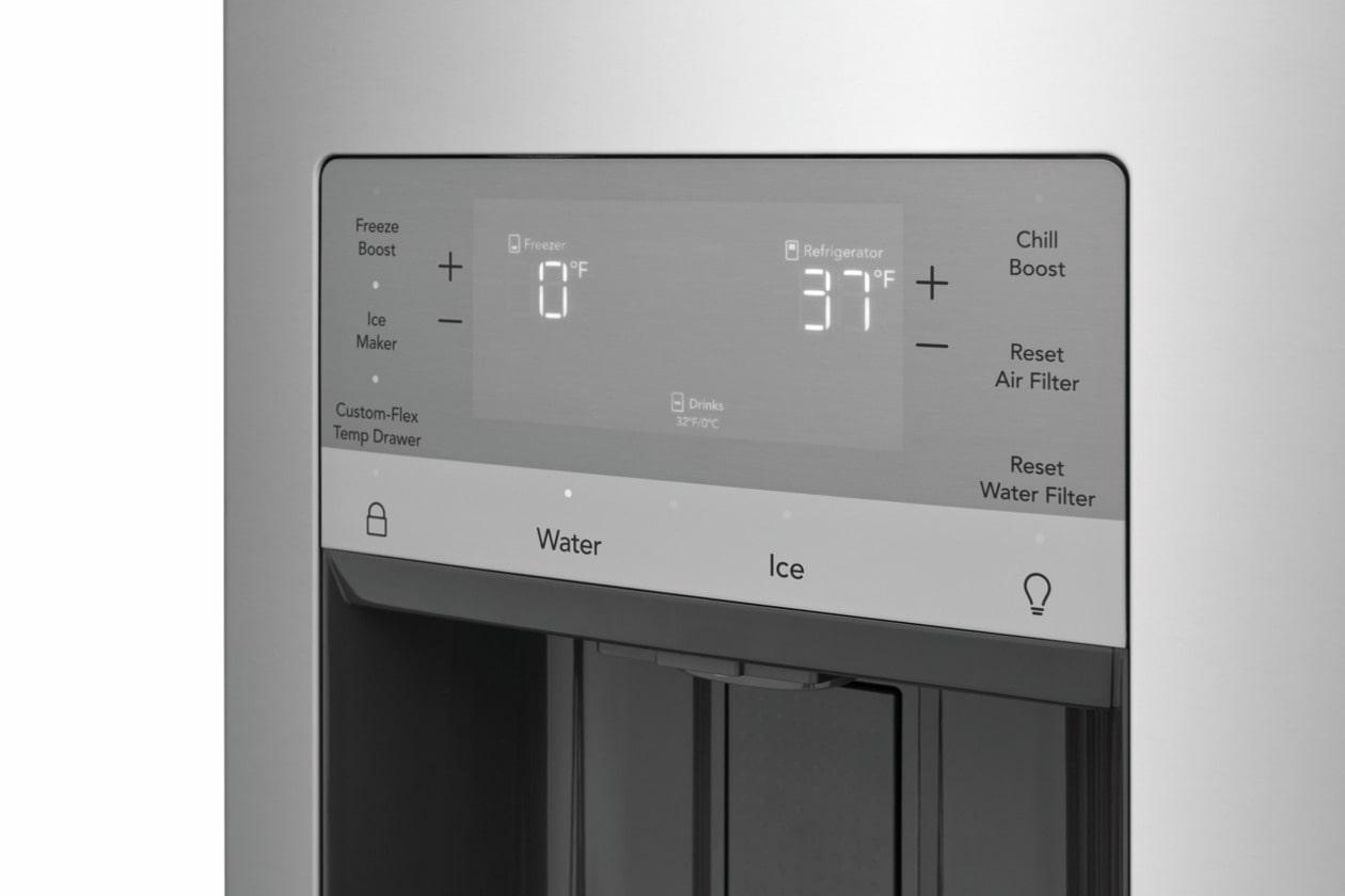 FRIGIDAIRE FRMS2733AV Frigidaire 26 Cu. Ft. Standard-depth 4-door French Door Refrigerator
