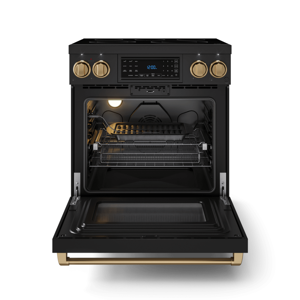 THOR KITCHEN RSE30BBRZ 30 Inch Professional Electric Range With Tilt Panel Touch Control I...