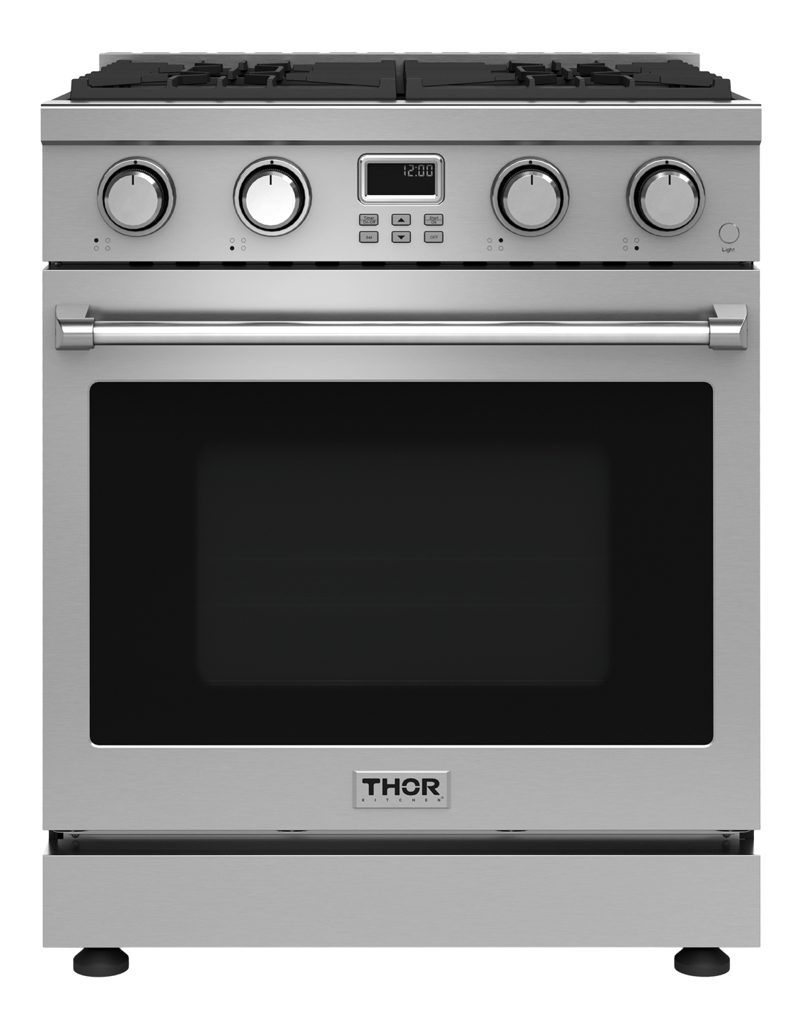 THOR KITCHEN ARG30LP 30 Inch Contemporary Professional Gas Range In Stainless Steel - LI...