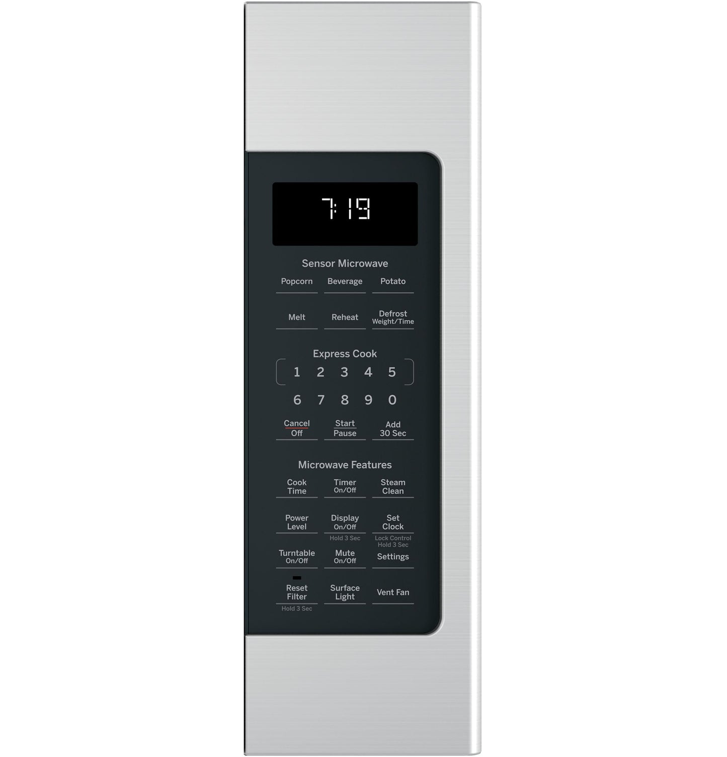 GE APPLIANCES JNM7196SKSS Ge Series 1.9 Cu. Ft. Over-the-range Sensor Microwave Oven With ...