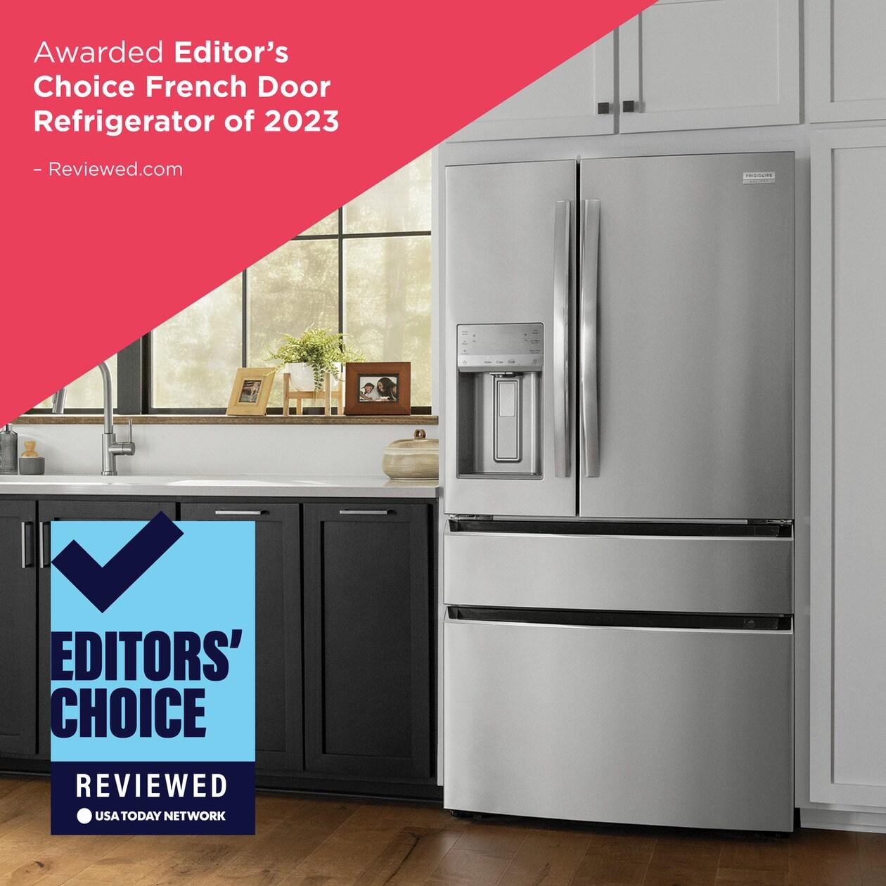 FRIGIDAIRE GRMC2273CF Frigidaire Gallery 21.5 Cu. Ft. Counter-depth 4-door French Door RE...