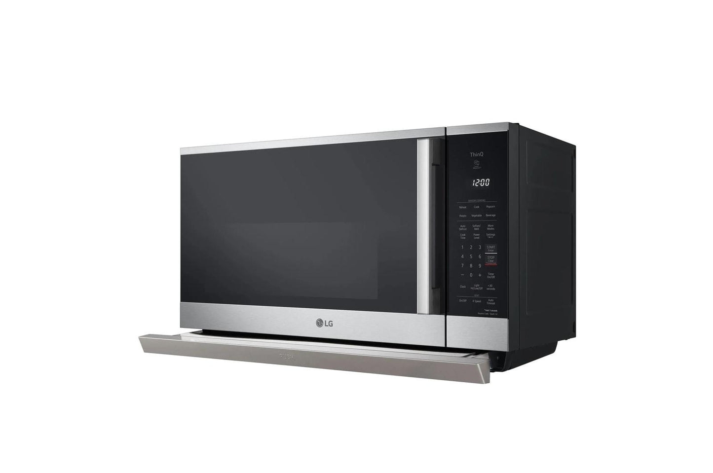 LG MVEL2125X 2.1 Cu. Ft. Smart Over-the-range Microwave Oven With EXTENDAVENT...
