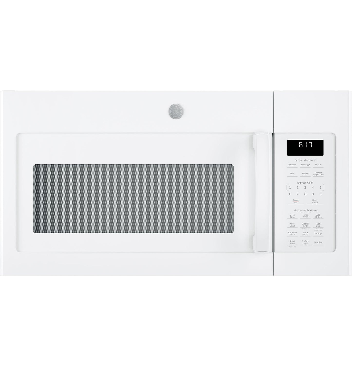 GE APPLIANCES JVM6175DKWW Ge Series 1.7 Cu. Ft. Over-the-range Sensor Microwave Oven