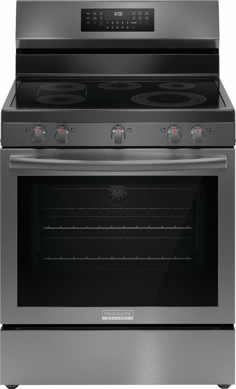 FRIGIDAIRE GCRE3060BD Frigidaire Gallery 30"" Rear Control Electric Range With Total CONVE...