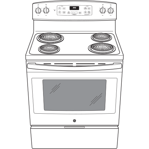 GE APPLIANCES JBS360RTSS Ge 30"" Free-standing Electric Range