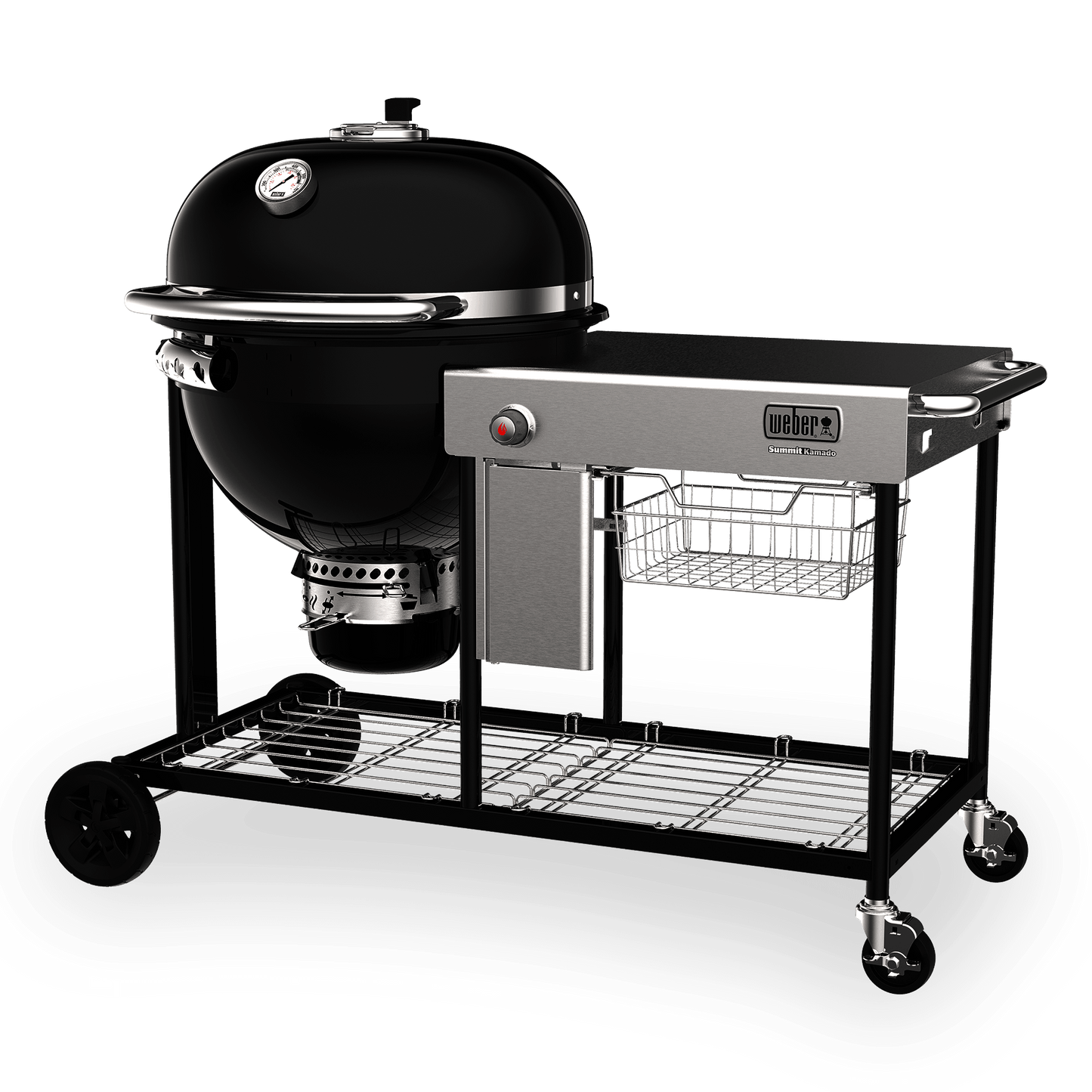 WEBER 18501101 Weber Summit Kamado S6 Charcoal Grill - 24 Inch Black