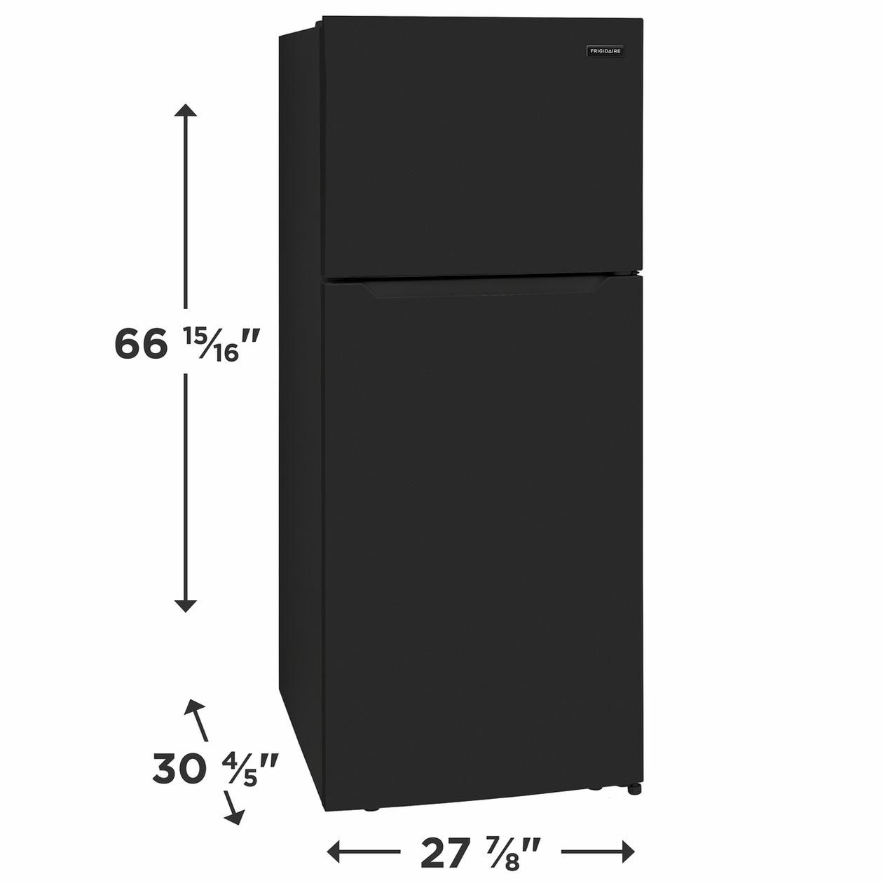 FRIGIDAIRE FFHT1822UB Frigidaire 17.6 Cu. Ft. Top Freezer Refrigerator