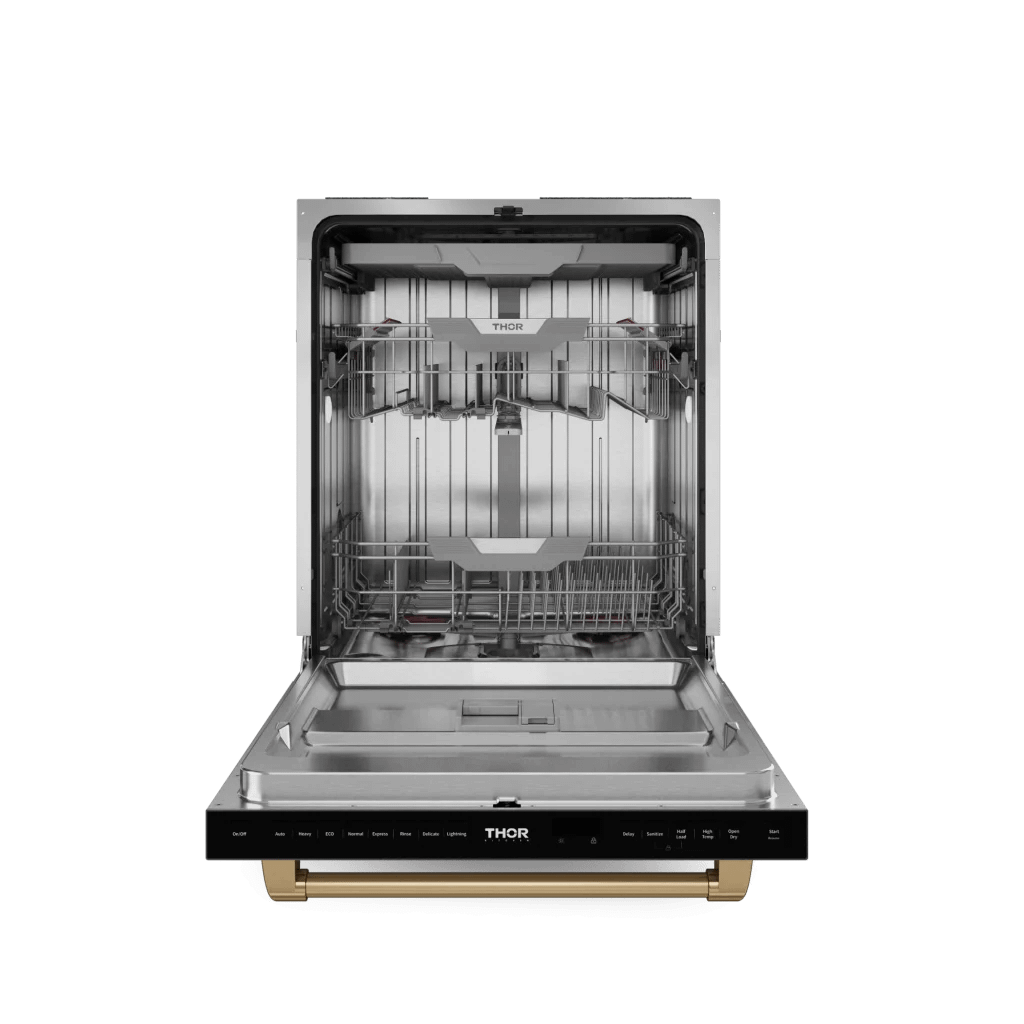 THOR KITCHEN DW24X8BA99BRZ 24 Inch Dishwasher Stainless Steel/bronze | Gordon Ramsay Series - ...