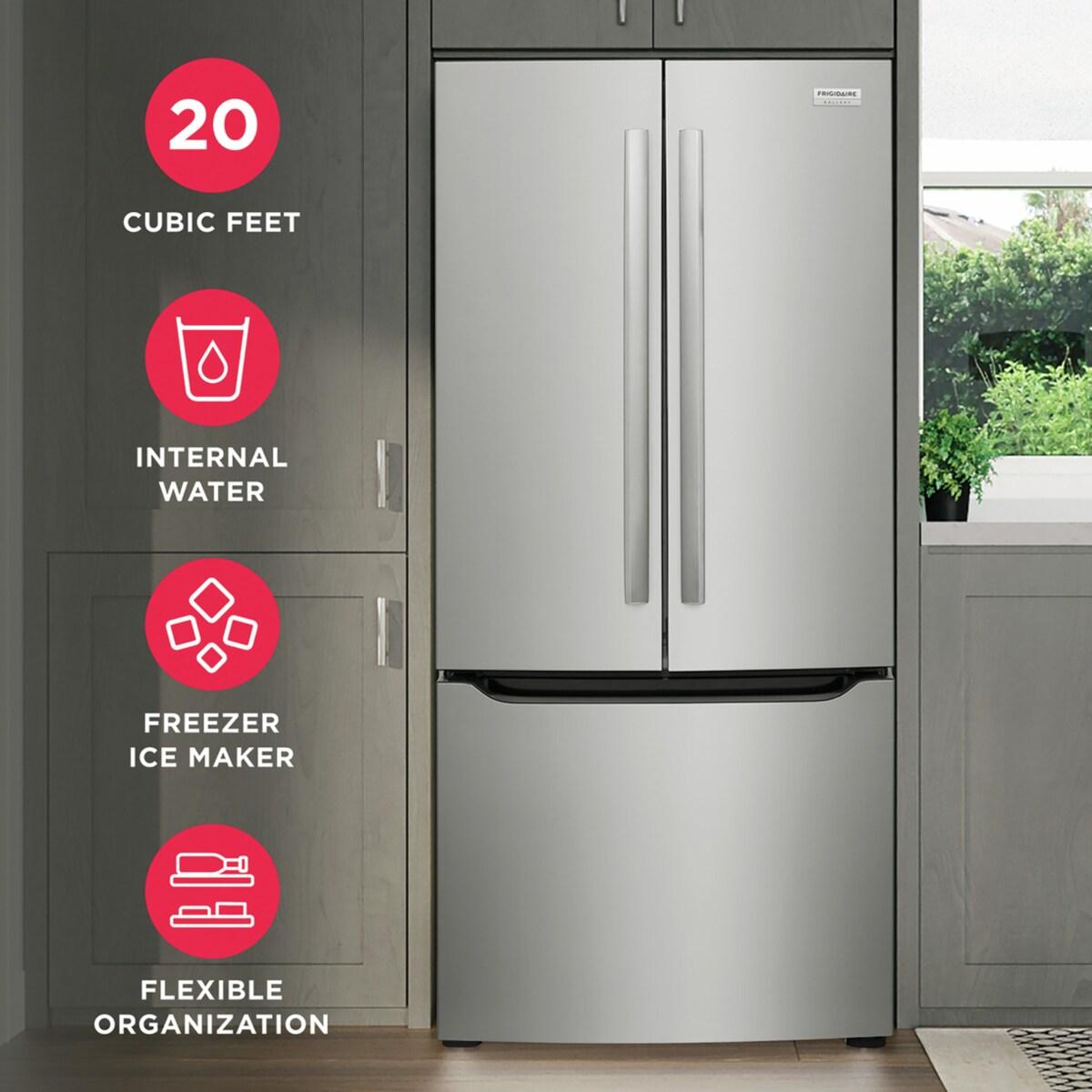 FRIGIDAIRE GRFN2023AF Frigidaire Gallery 20.0 Cu. Ft. Standard-depth French Door REFRIGER...