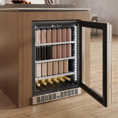 SILHOUETTE SPRBC056D1SS Silhouette Saxony 24"" Single-zone Beverage Center