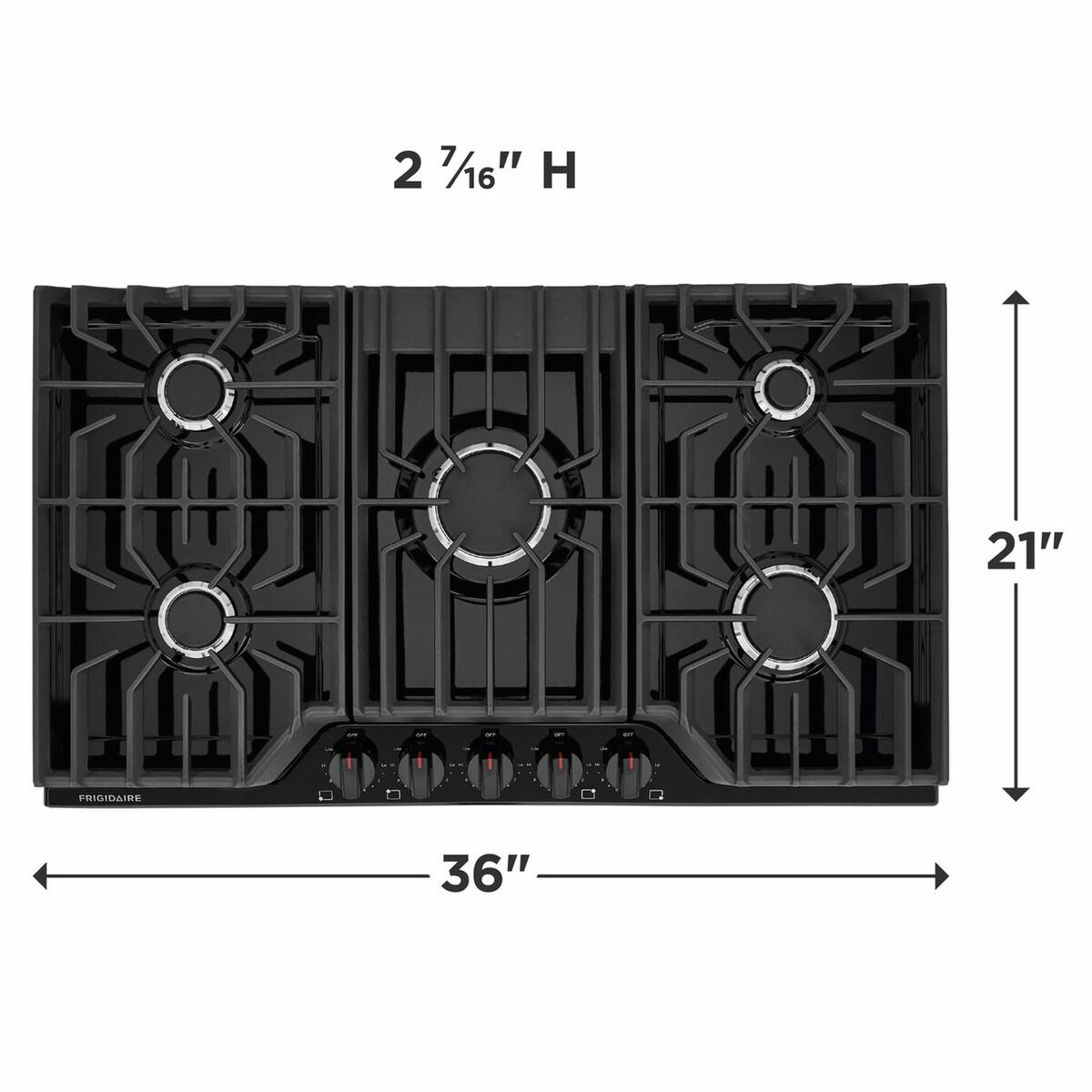 FRIGIDAIRE FCCG3627AB Frigidaire 36"" Gas Cooktop