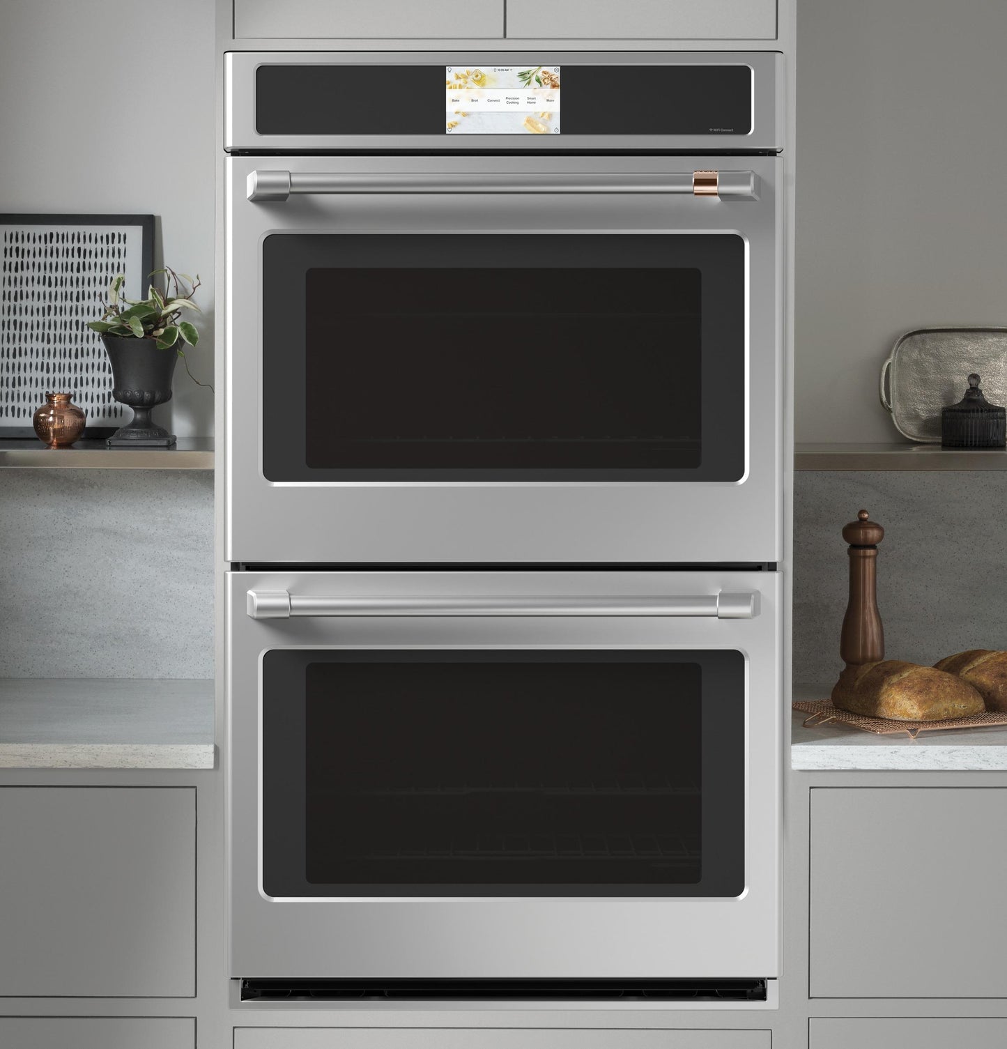 CAFE CTD90DP2NS1 Cafe Professional Series 30"" Smart Built-in Convection DOUBLE...