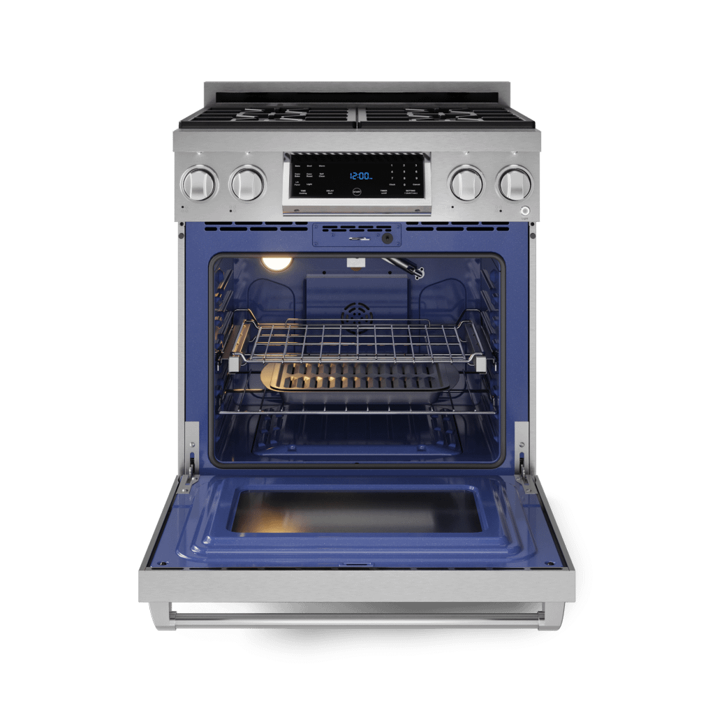 THOR KITCHEN RSG30LP 30 Inch Professional Lp Range With Tilt Panel Touch Control In STAI...