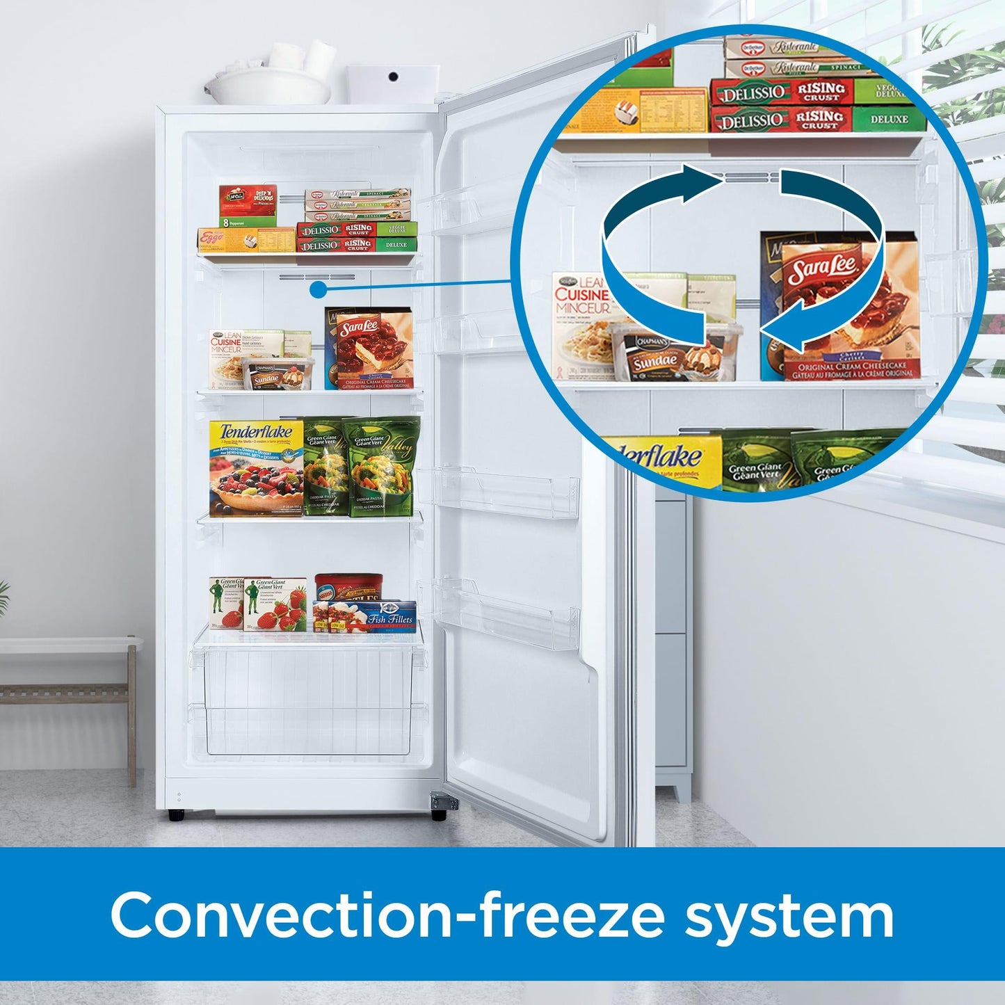 DANBY DUF140A1WDB Danby 14.0 Cu. Ft .FROST Free Convertible Upright Freezer