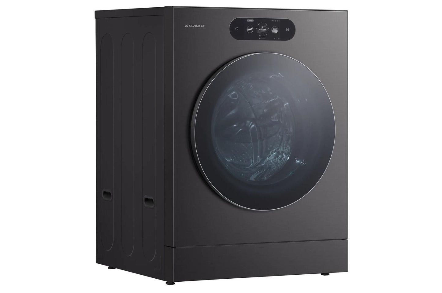 LG WM9901HBA LG Signature 5.8 Cu. Ft. MEGA Capacity Smart Front Load Washer WITH...