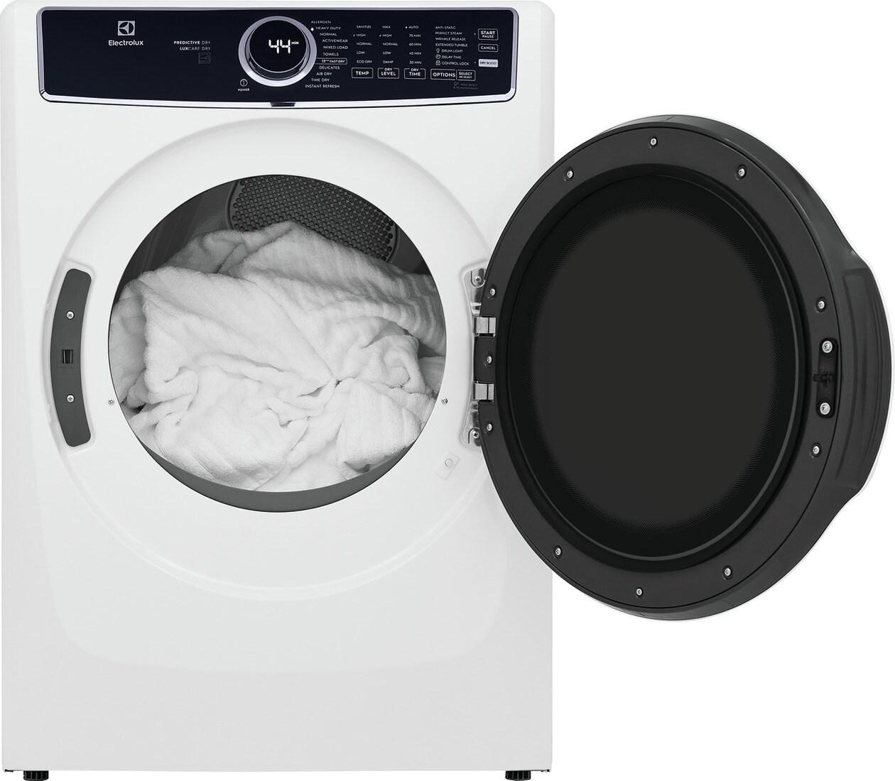 ELECTROLUX ELFG7637AW Electrolux Gas 8.0 Cu. Ft. Front Load Dryer