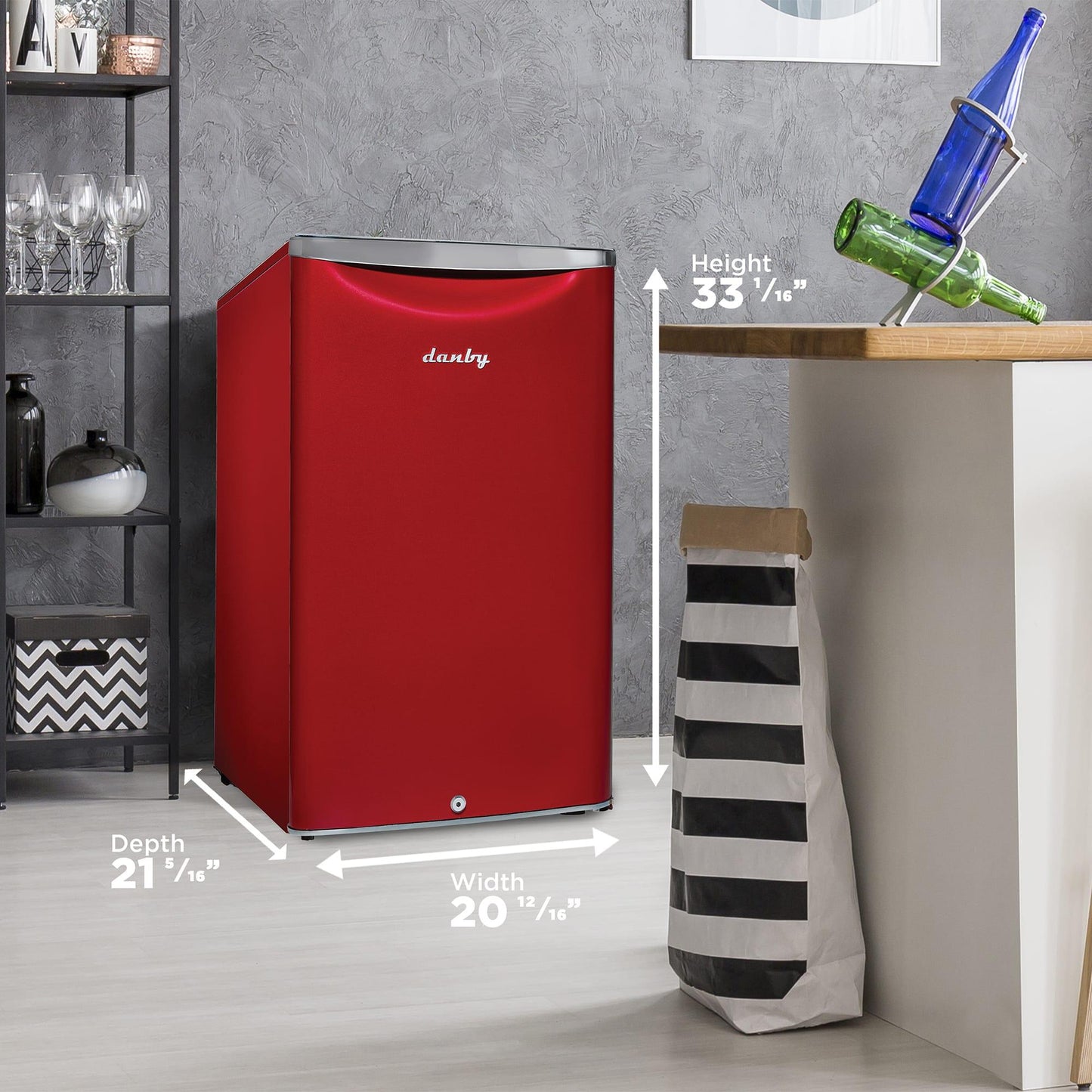 DANBY DAR044A6LDB Danby 4.4 CU.FT. Compact Refrigerator