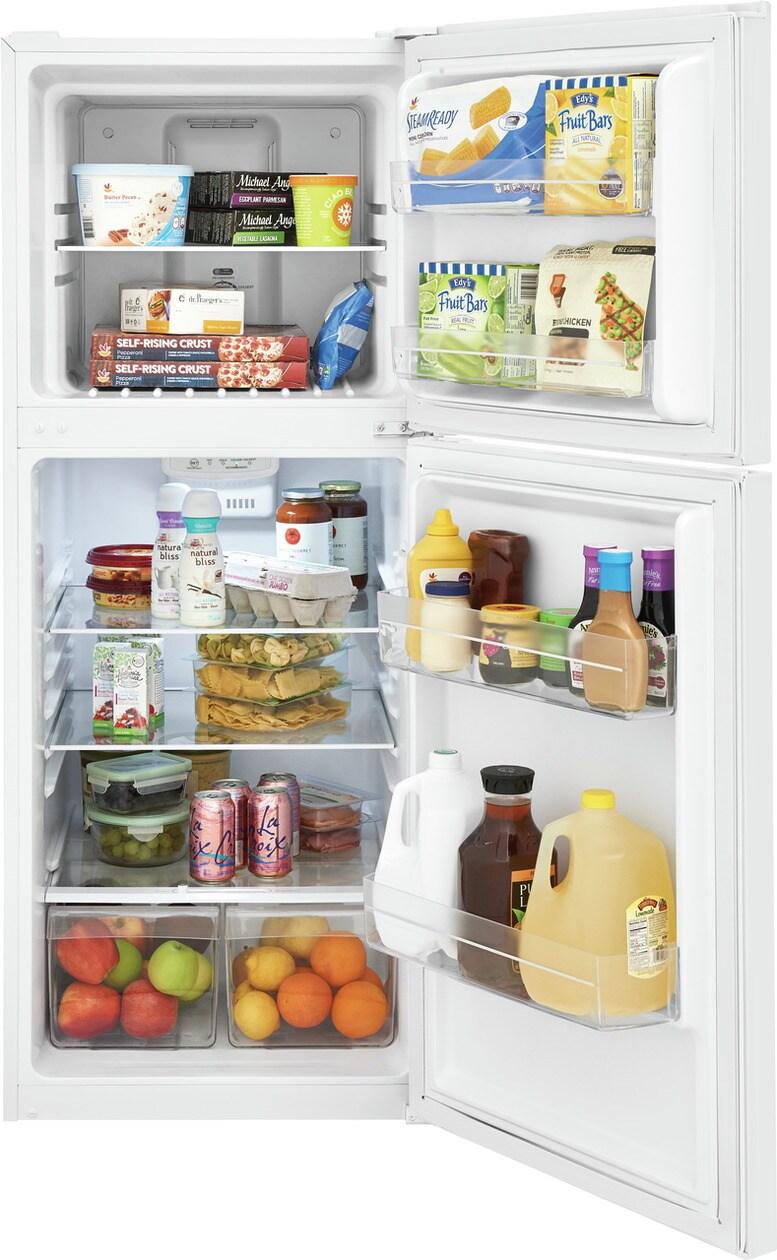 FRIGIDAIRE FFET1022UW 10.1 Cu. Ft. Top Freezer Apartment-size Refrigerator