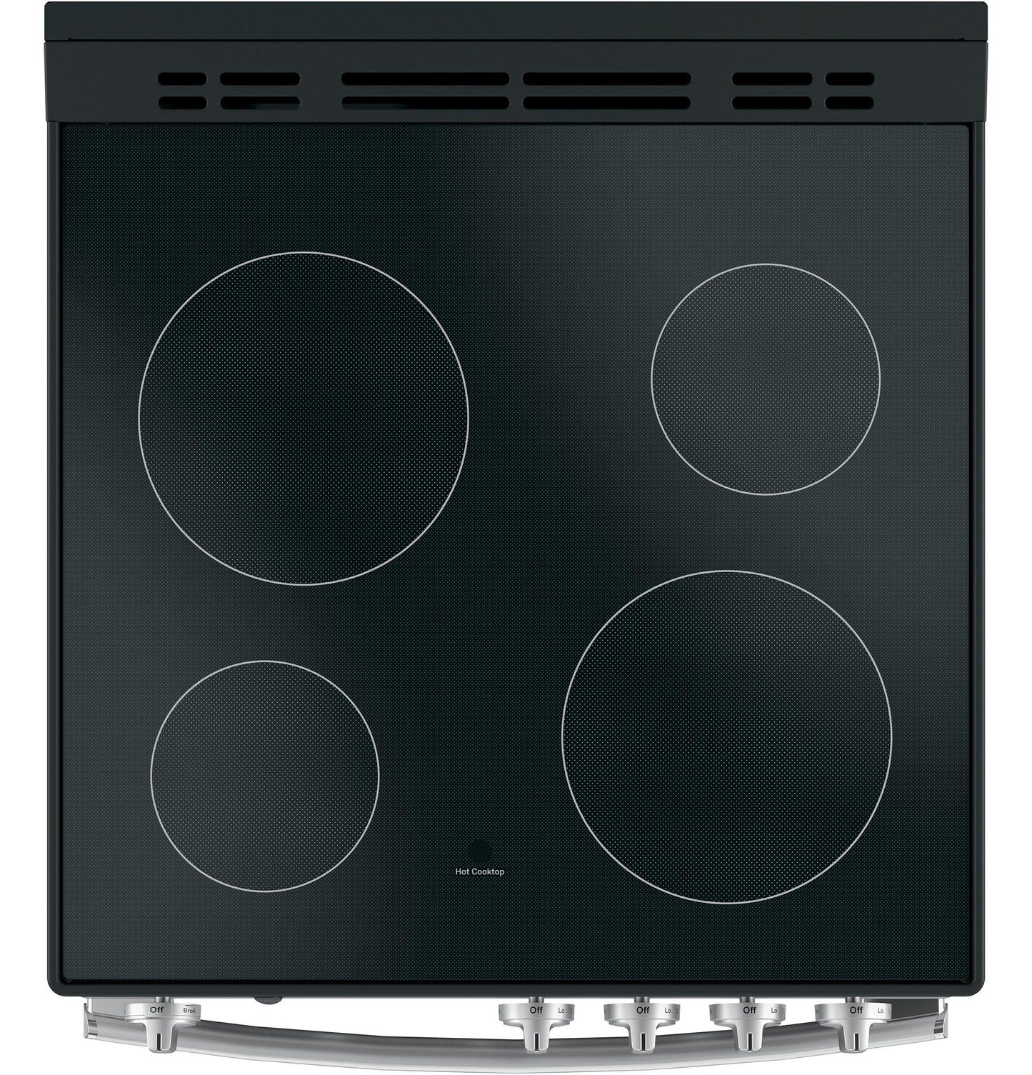 GE APPLIANCES JAS640RMSS Ge 24"" Free-standing/slide-in Front Control Range With Steam CLE...