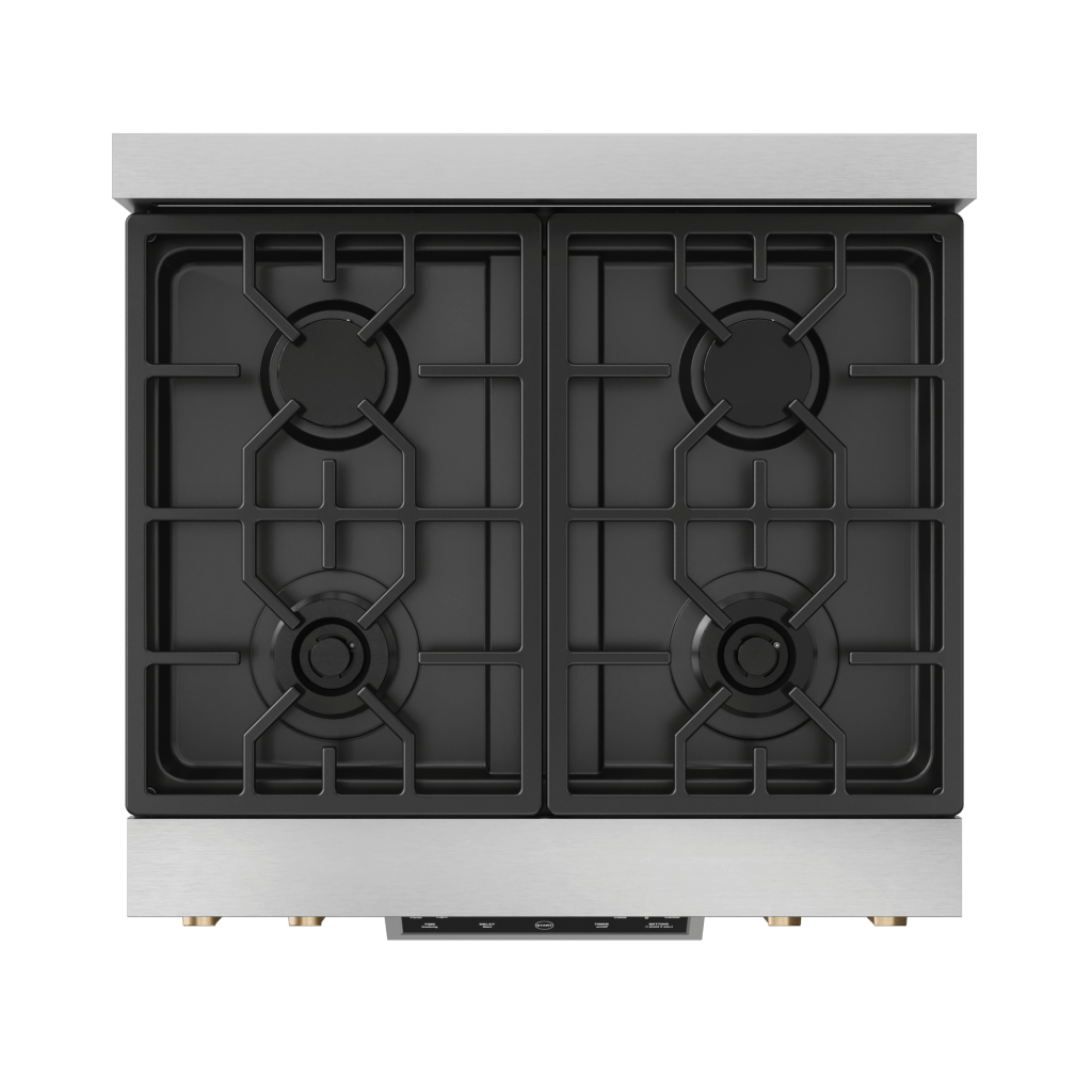 THOR KITCHEN RSG30BRZ 30 Inch Professional Gas Range With Tilt Panel Touch Control In STA...