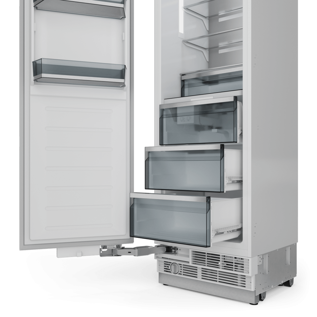 THOR KITCHEN XRF24CFZSS Thor Kitchen 24-inch Built-in Freezer Column, Panel Ready - XRF24CF...