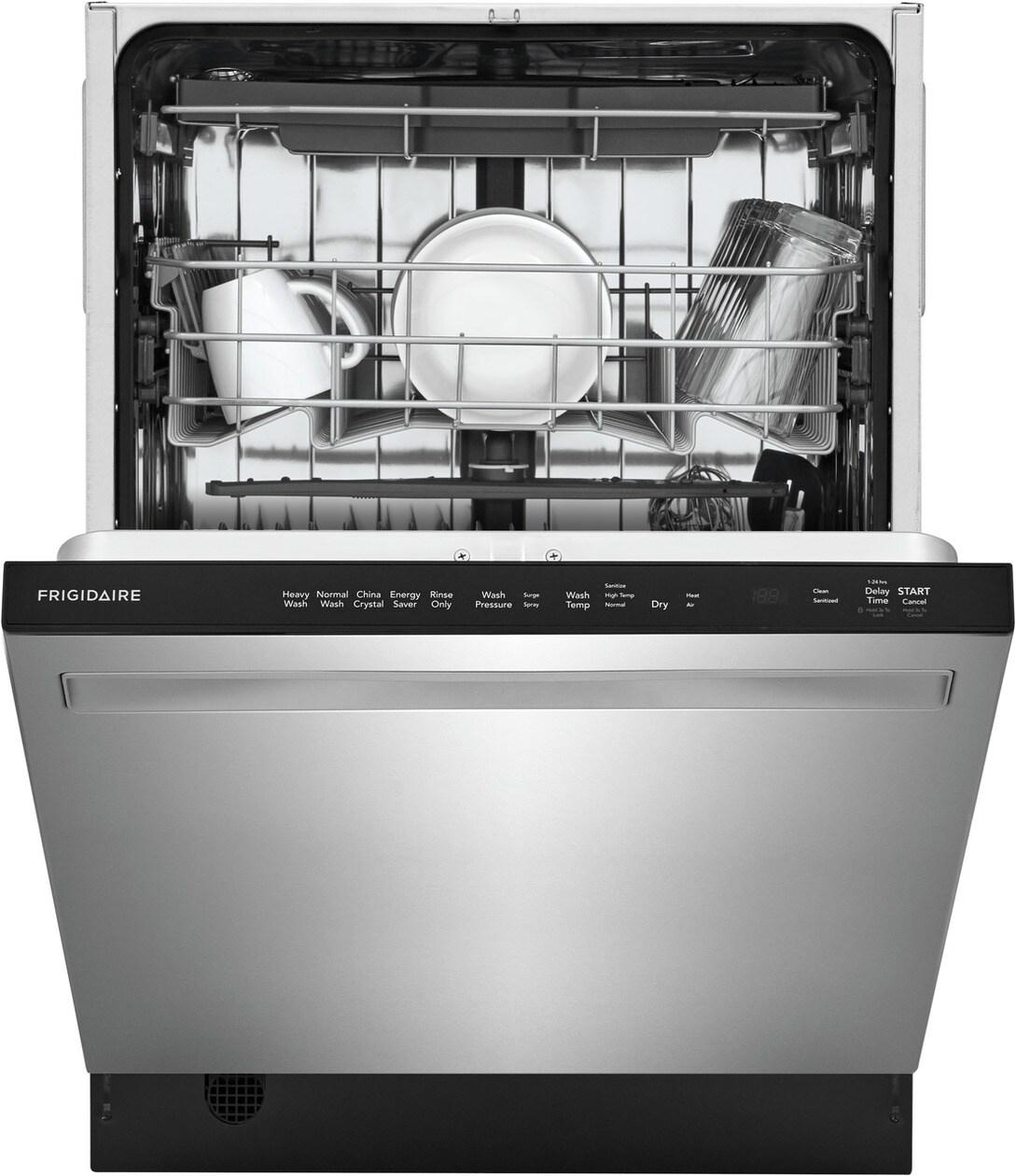 FRIGIDAIRE FDSP4501AS Frigidaire 24"" Stainless Steel Tub Built-in Dishwasher